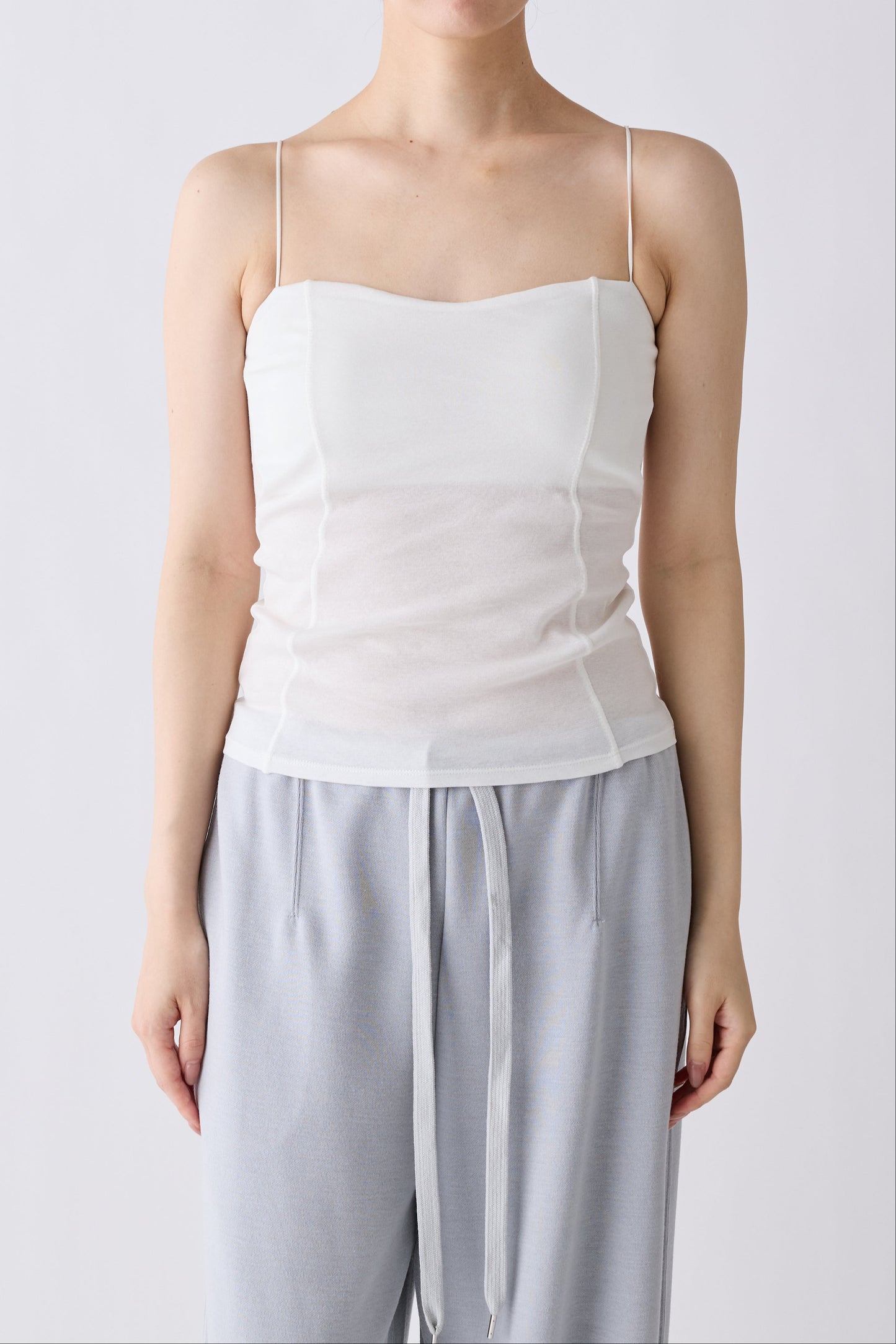 Lyncis bare camisole_white