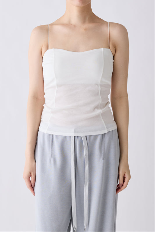 Lyncis bare camisole_white