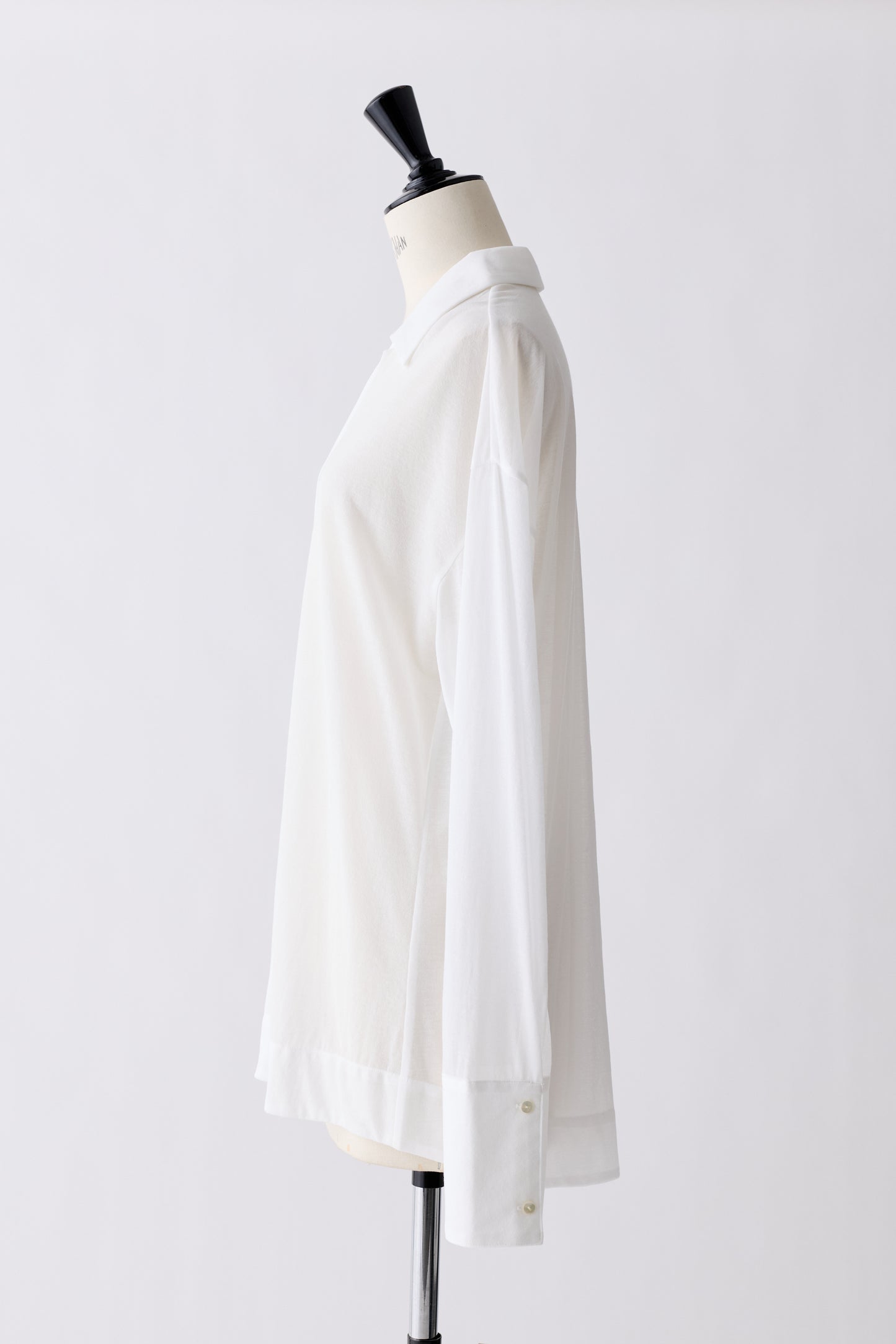 Naos sheer shirt_white