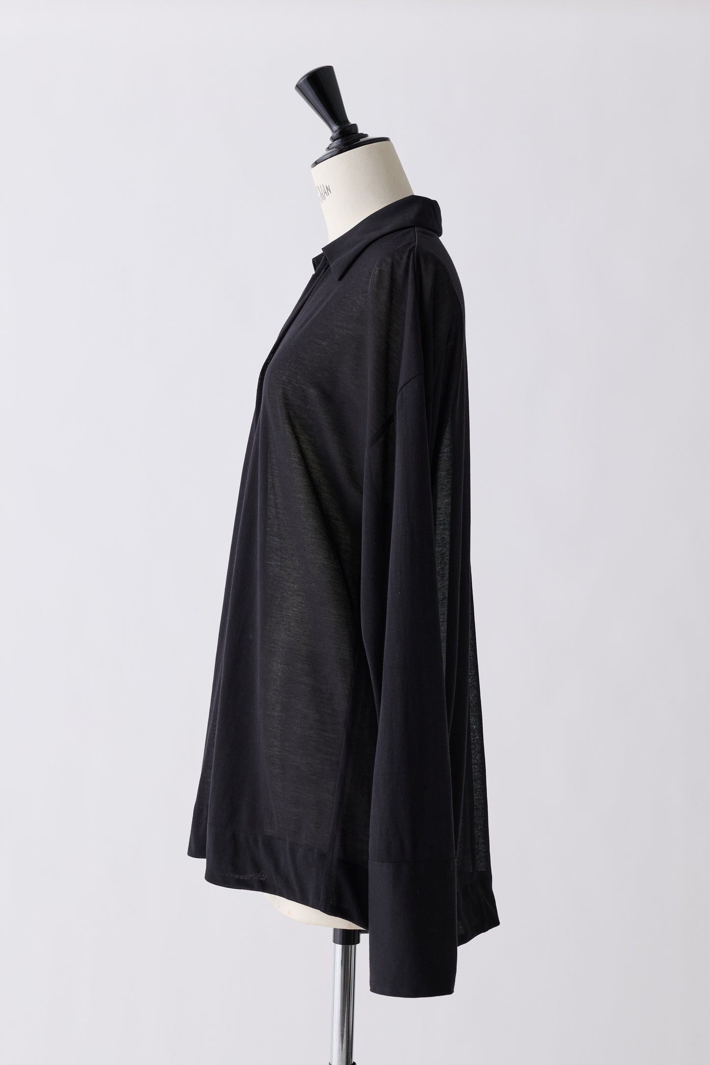 Naos sheer shirt_black