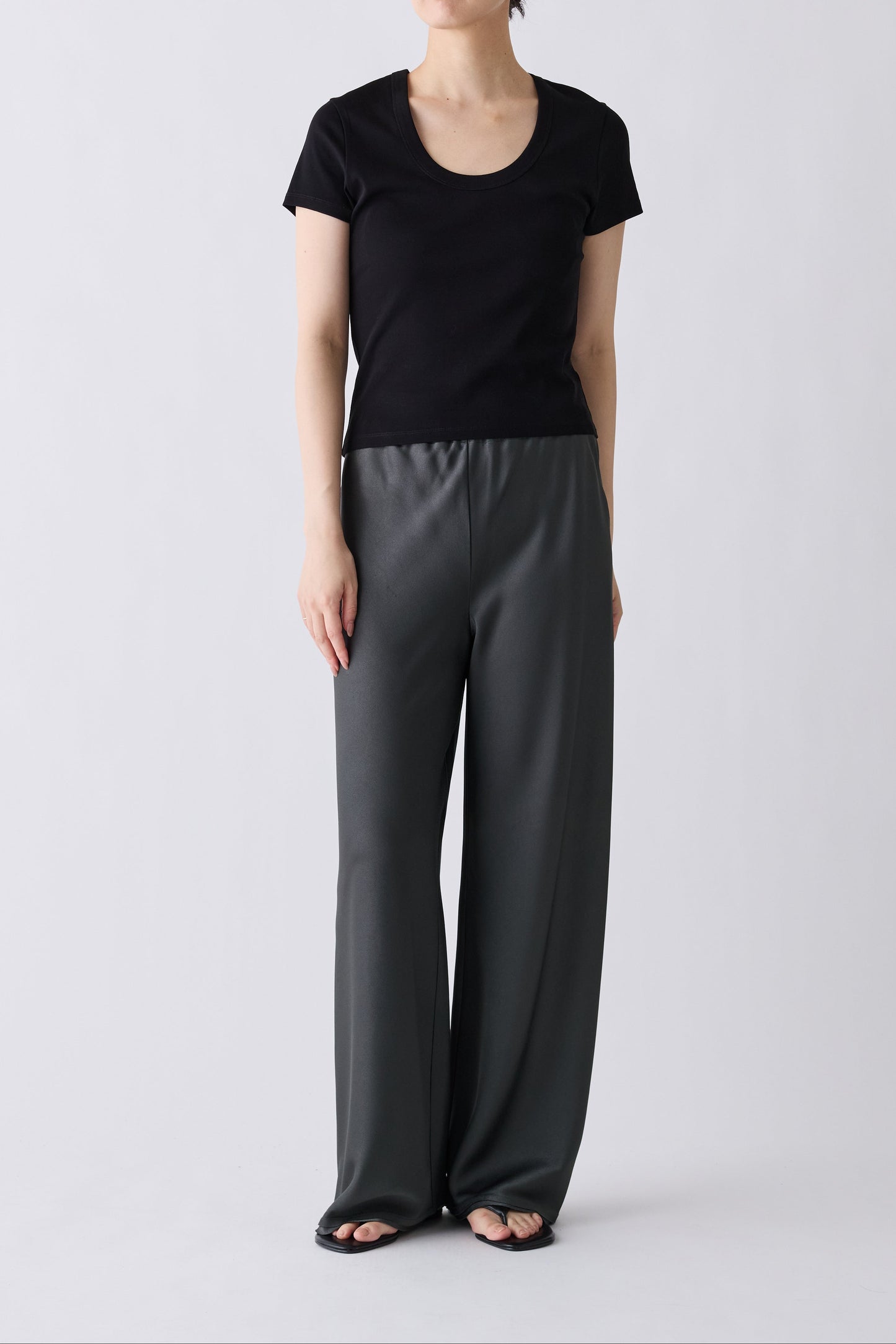Elnath 2way T-shirt_Regular_black