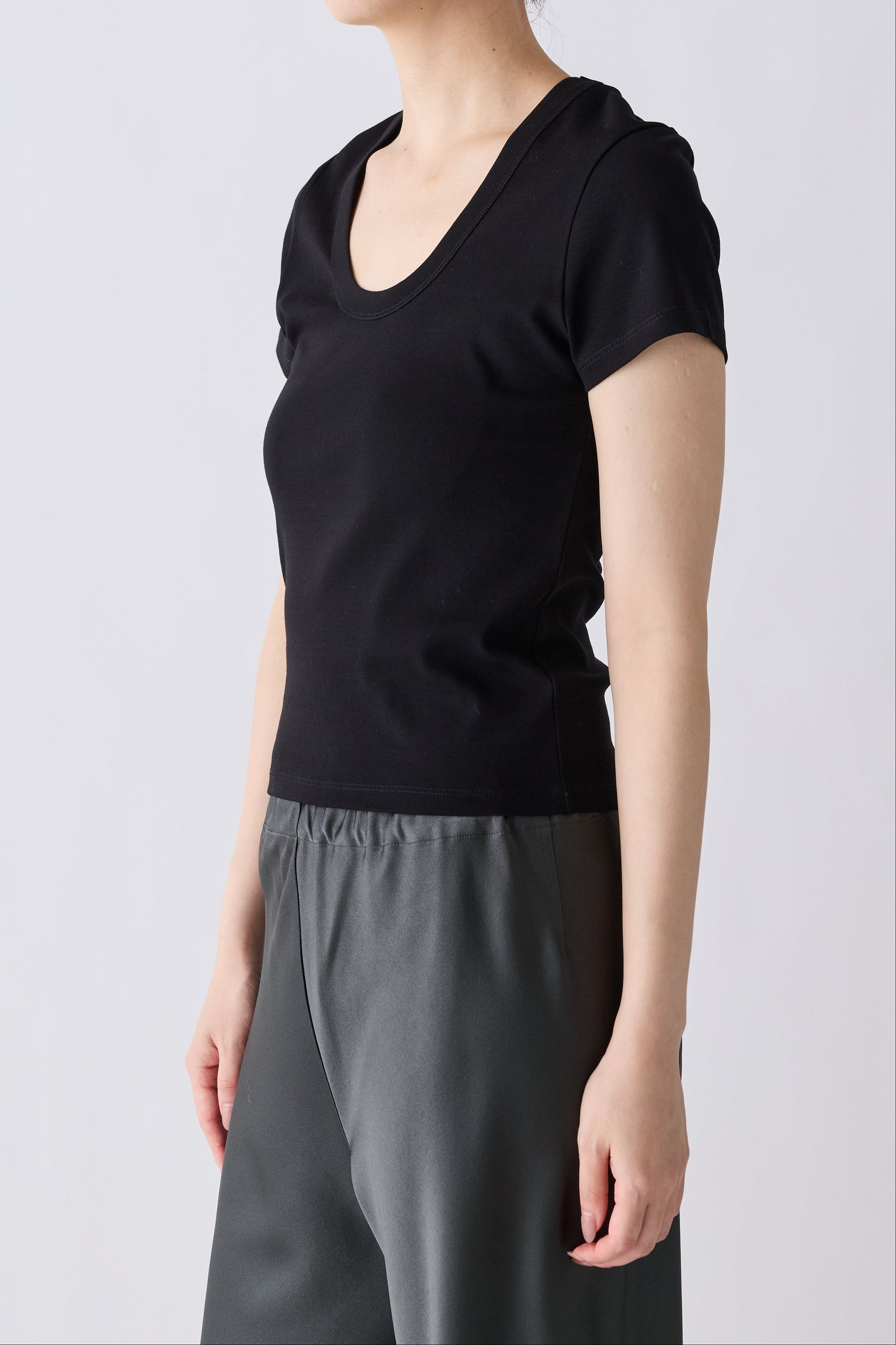 Elnath 2way T-shirt_Regular_black