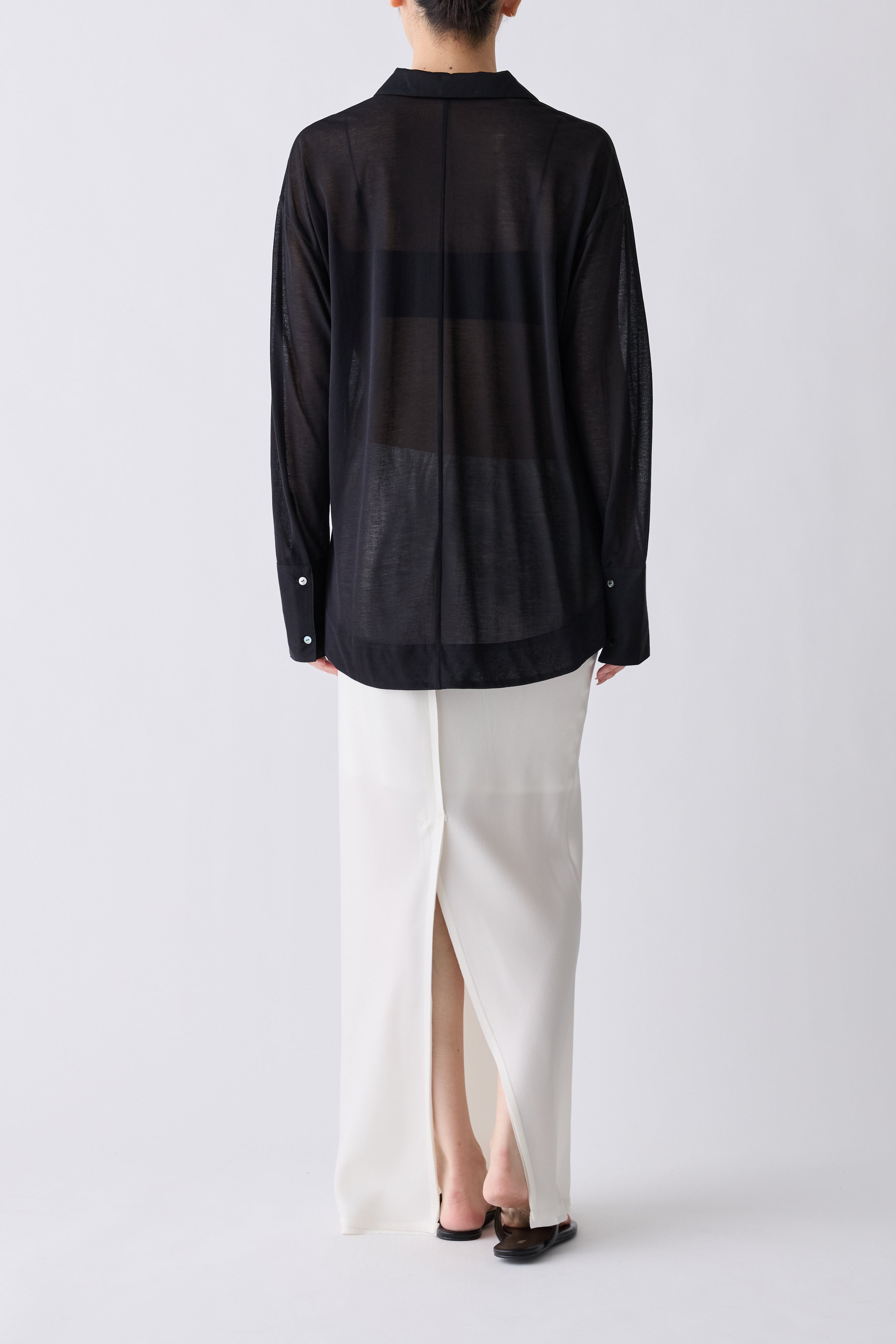 Phekda Narrow Skirt_white – PHERE