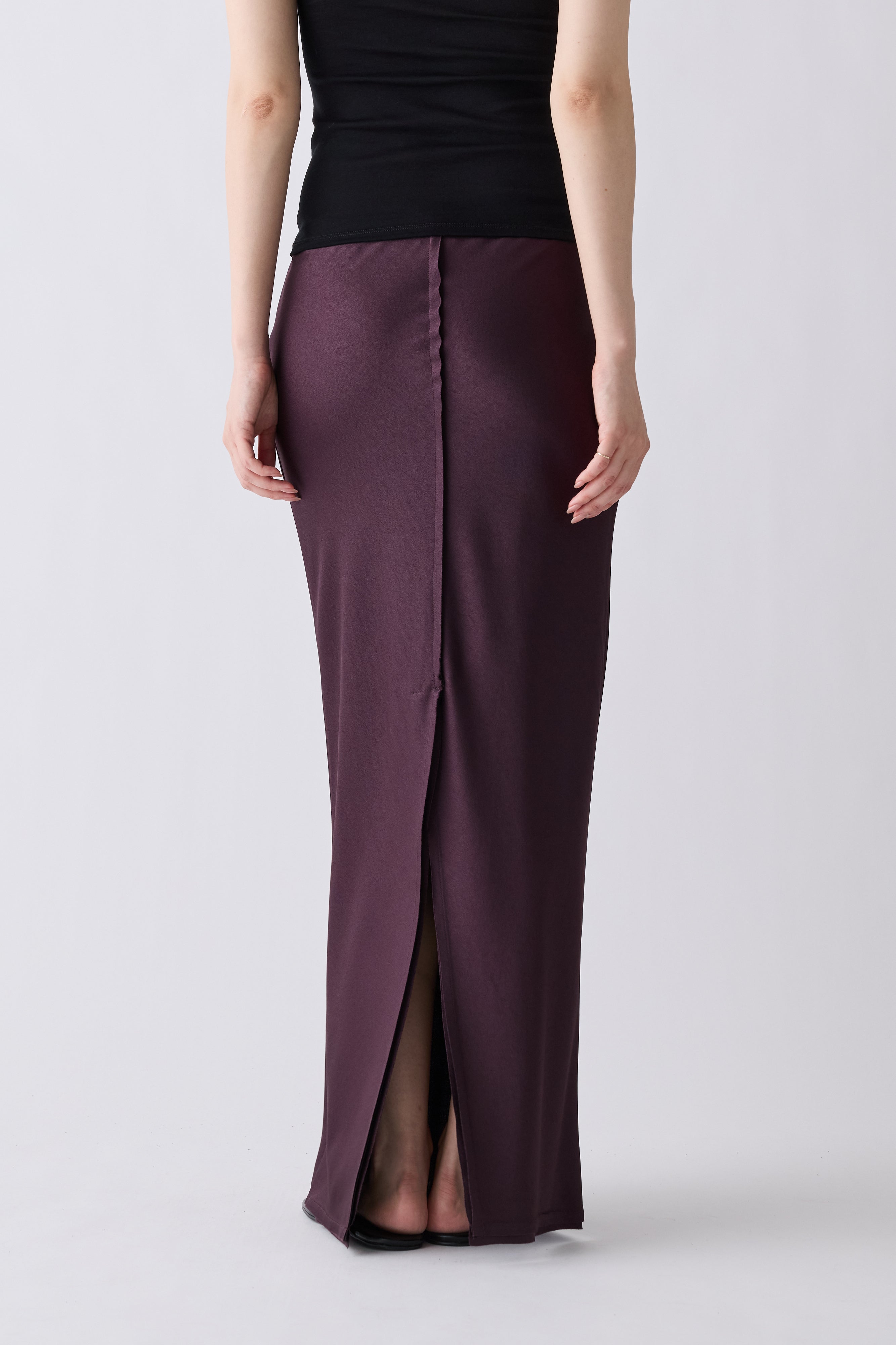 お値下げ！PHERE Phekda Narrow Skirt_brown Skirt – PHERE