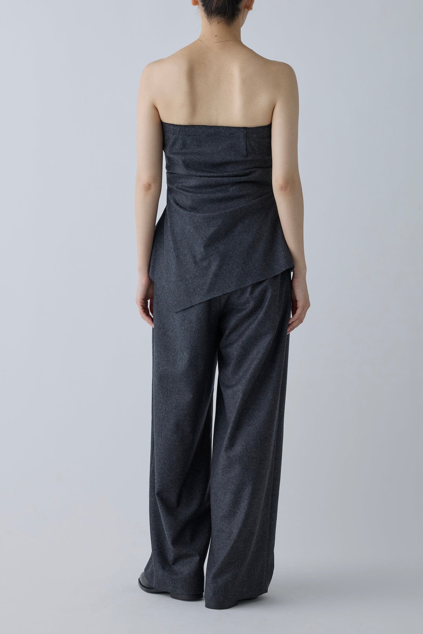 Alula tuck bustier _ gray