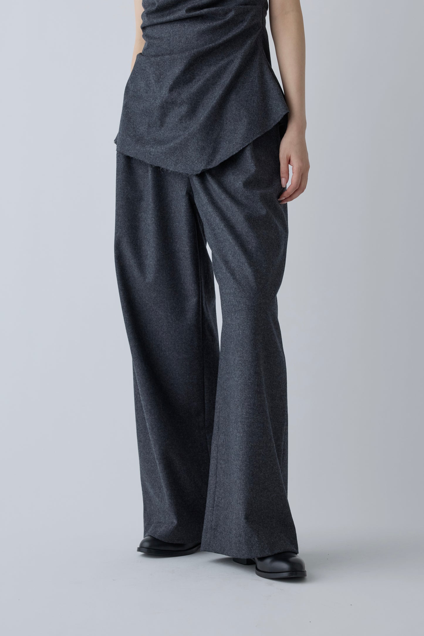 Alula tuck bustier _ gray