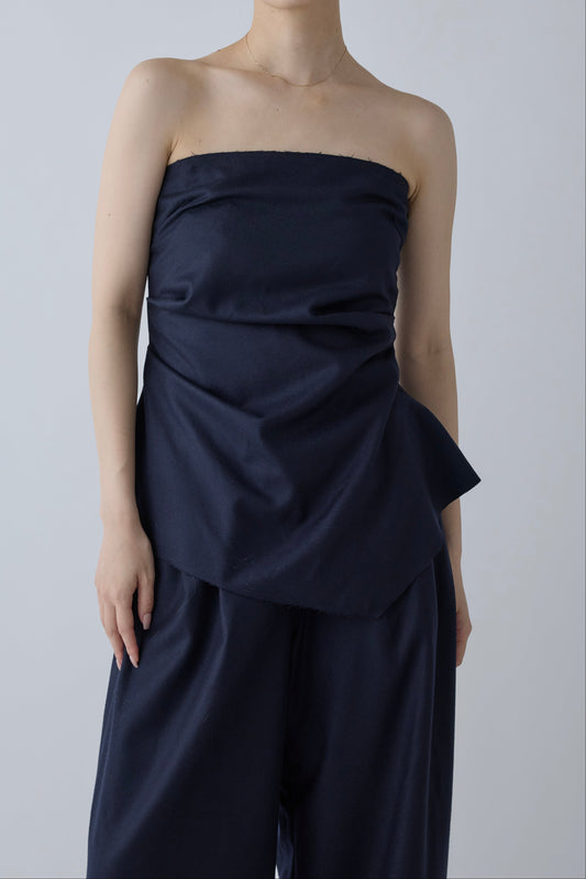 Alula tuck bustier _ navy
