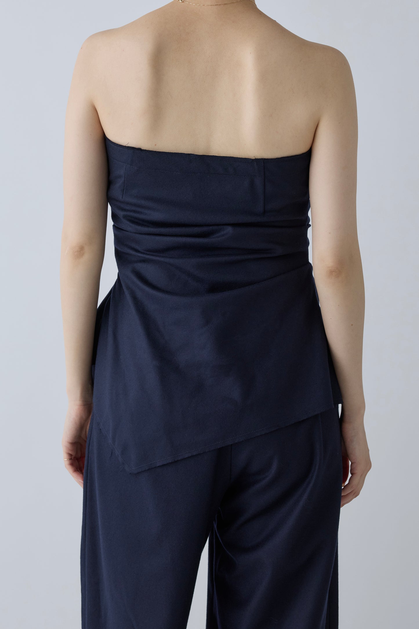 Alula tuck wide Pants _ navy