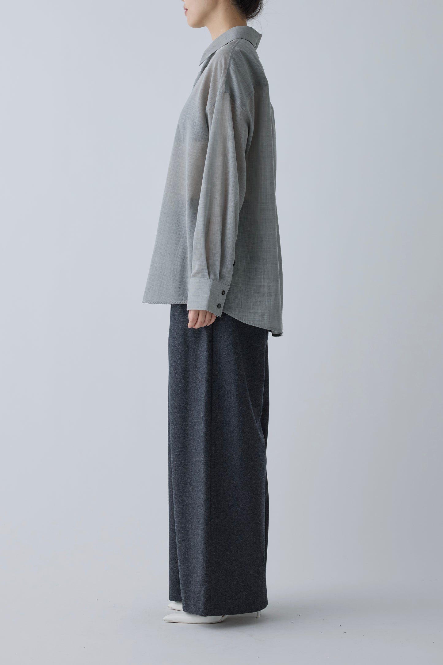 Crateris tie shirt _Grey