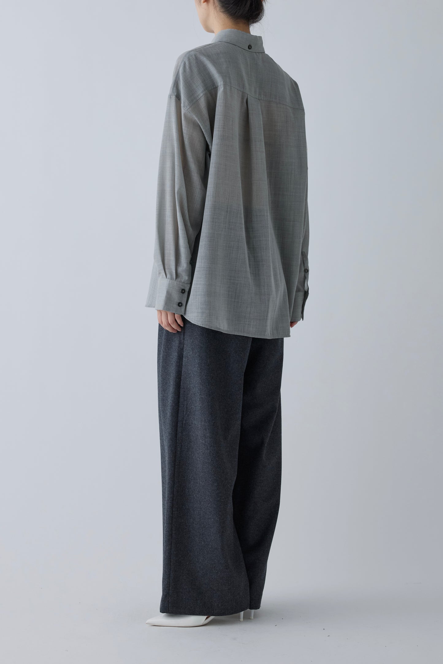 Crateris tie shirt _Grey
