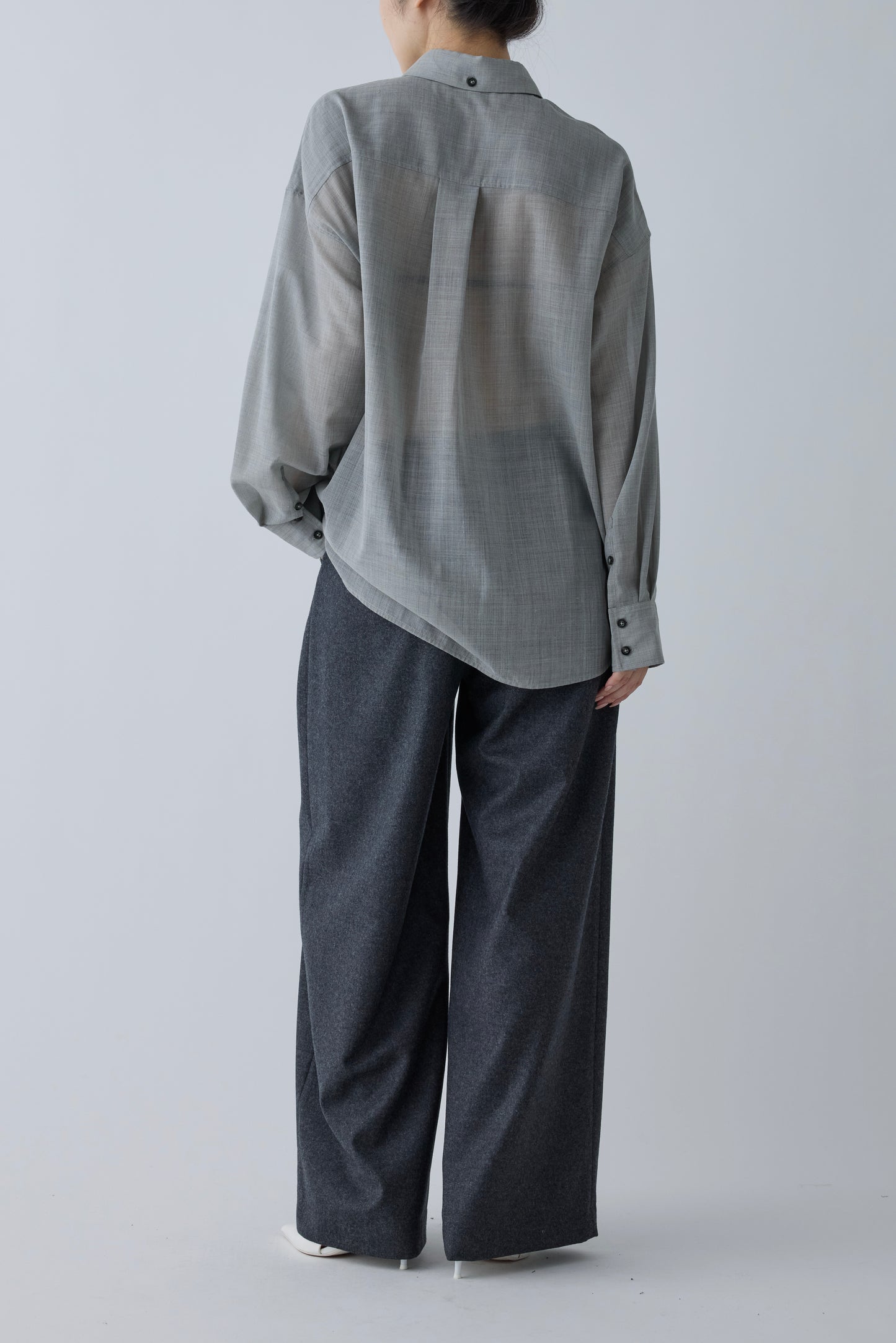 Crateris tie shirt _Grey