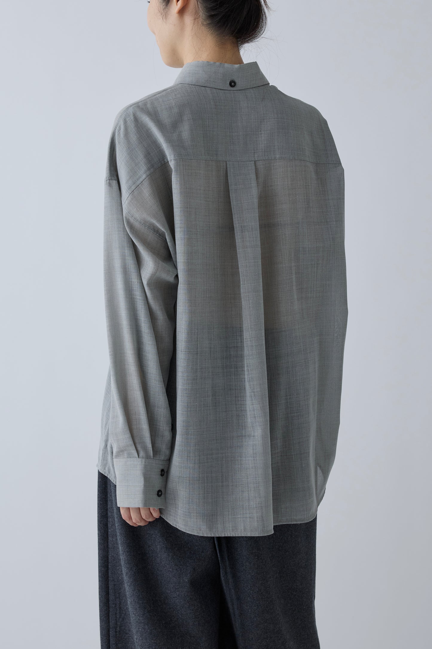 Crateris tie shirt _Grey