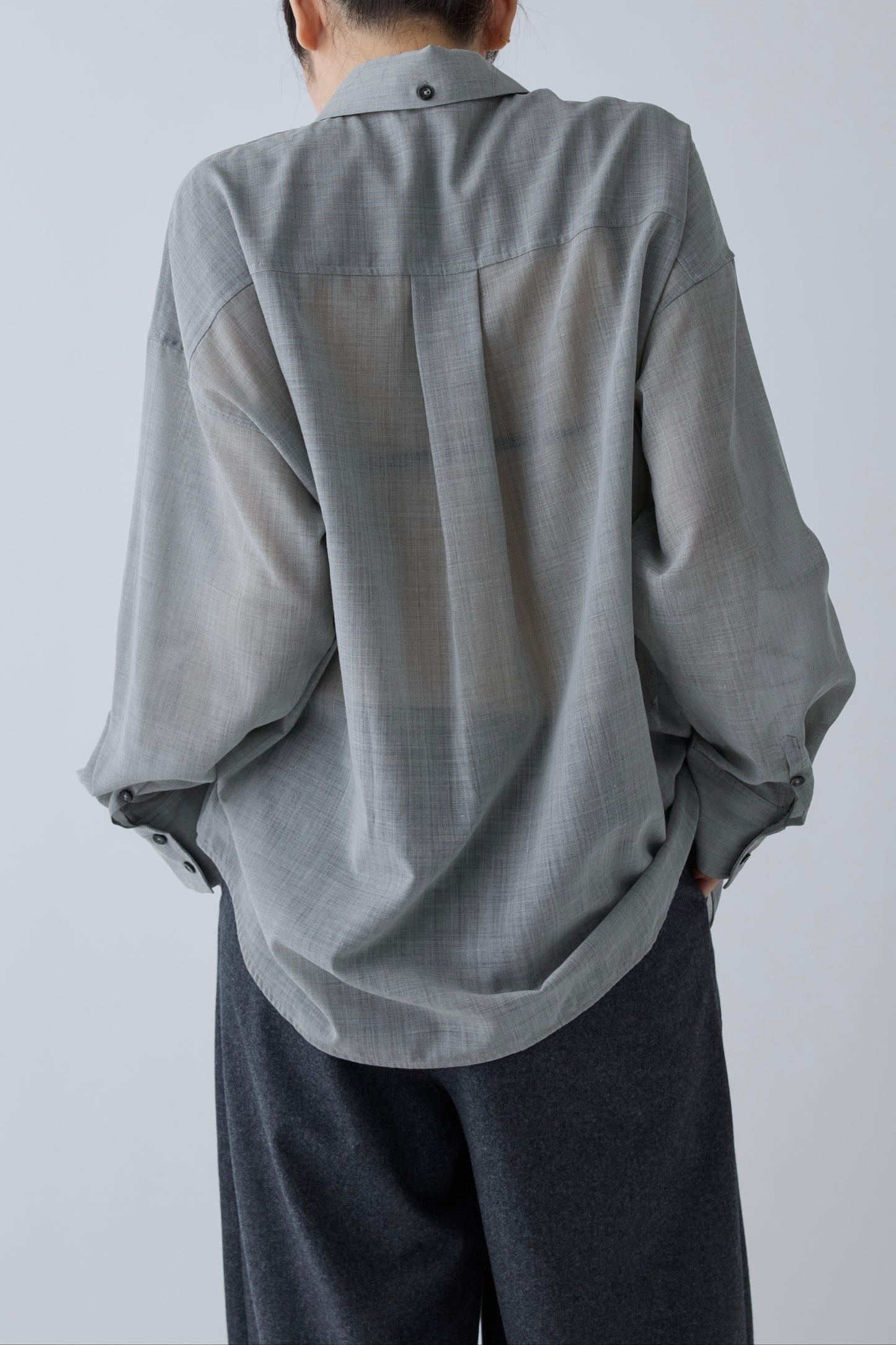 Crateris tie shirt _Grey