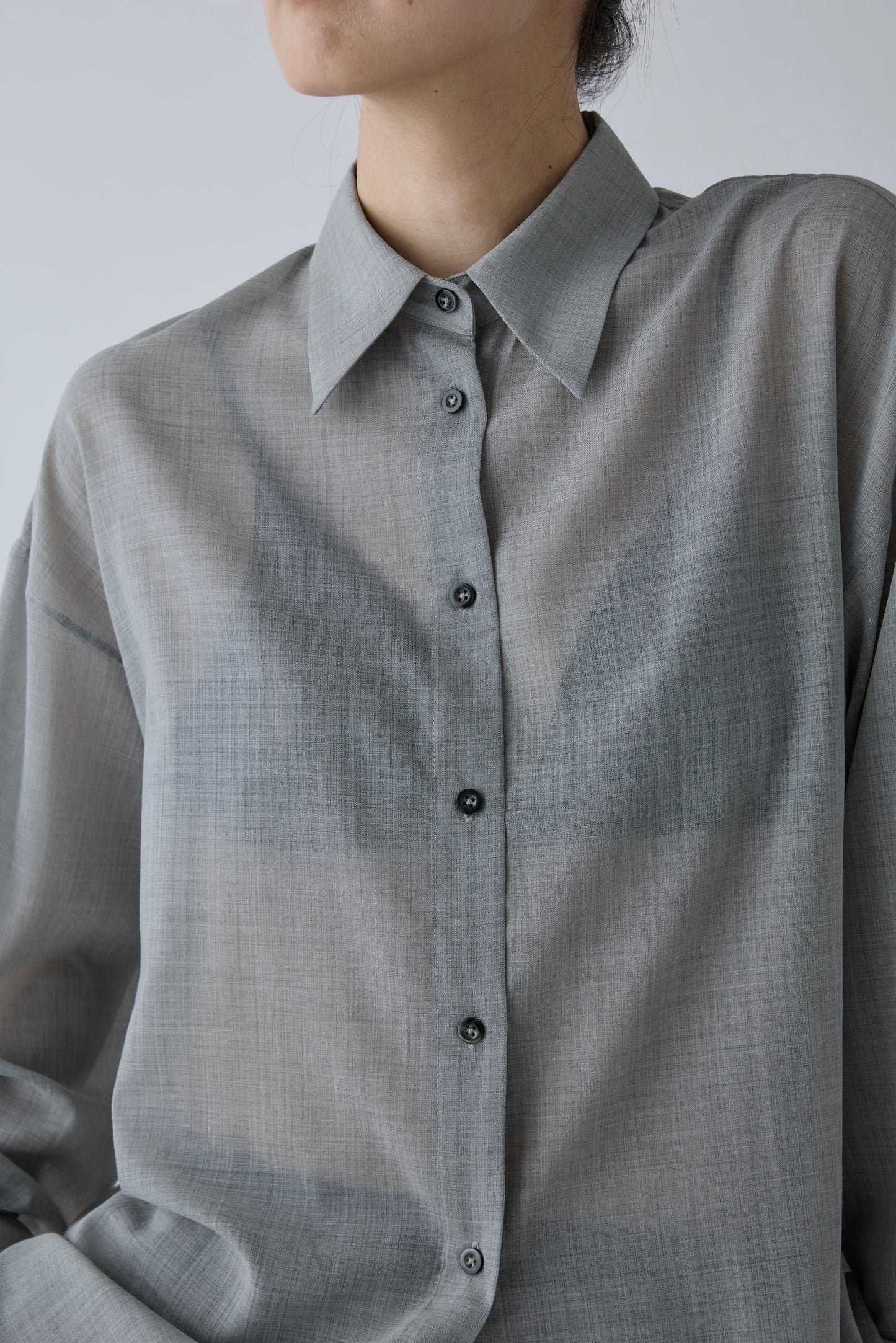 Crateris tie shirt _Grey