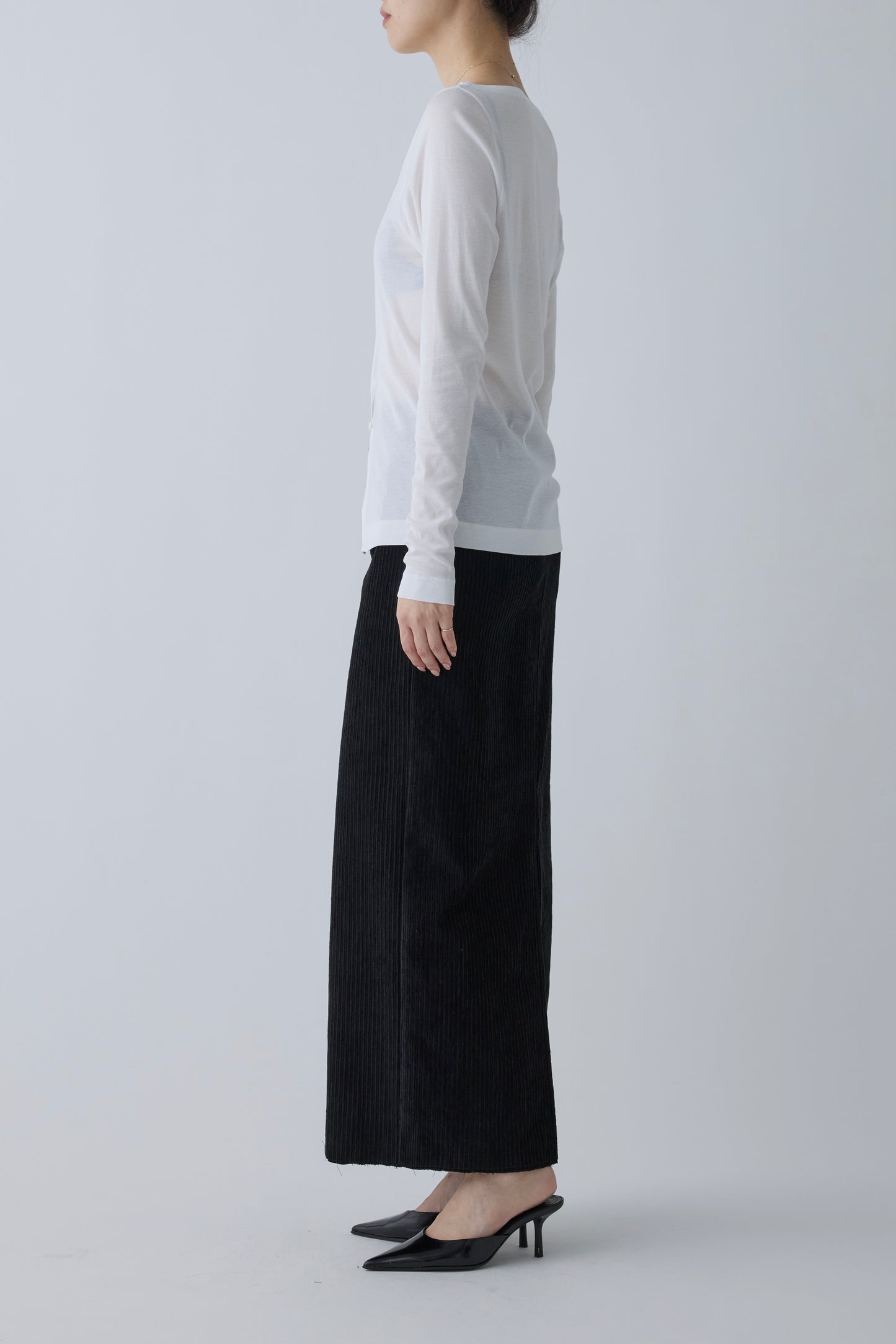 Kiffa 2way cardigan_White