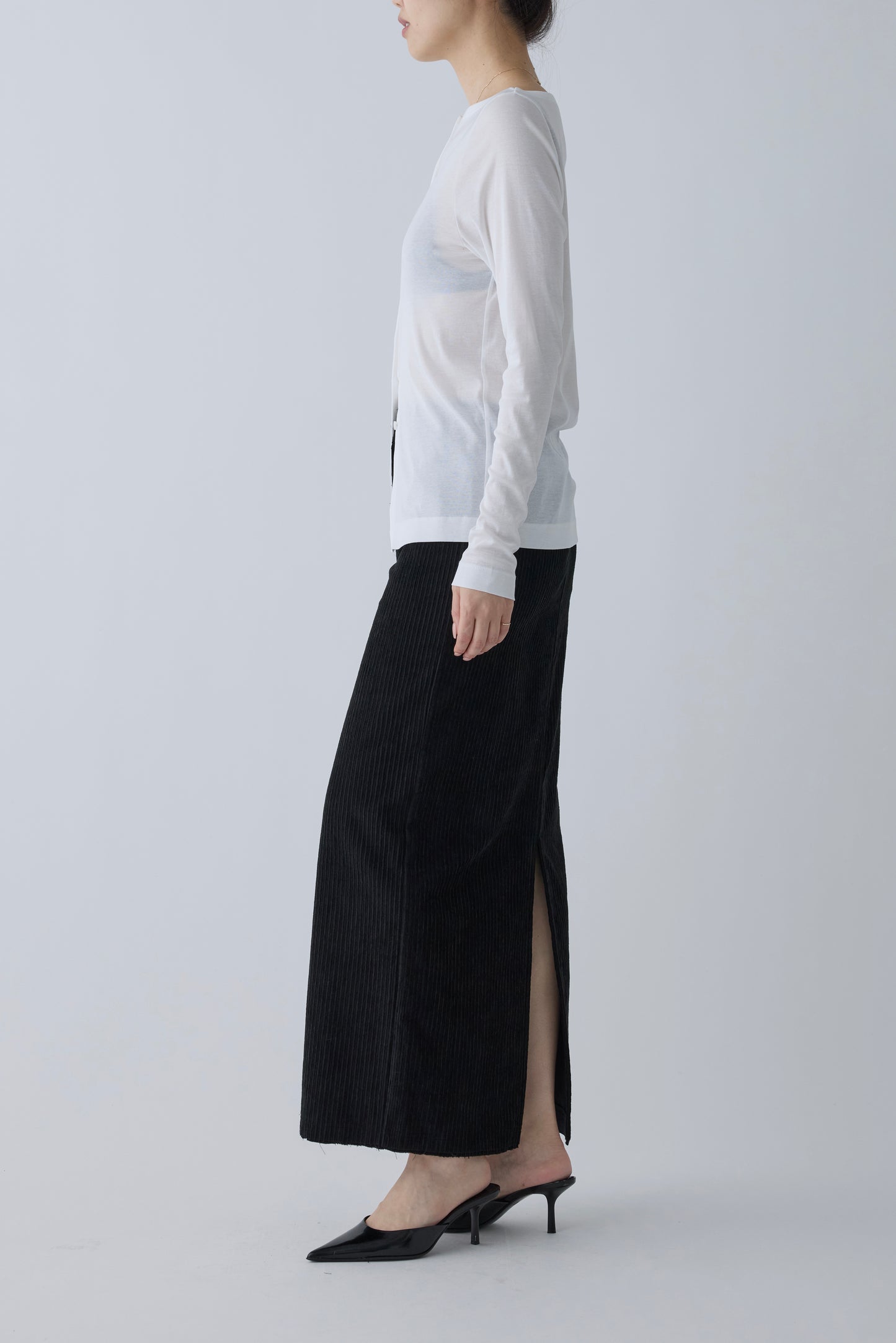 Zosma corduroy skirt