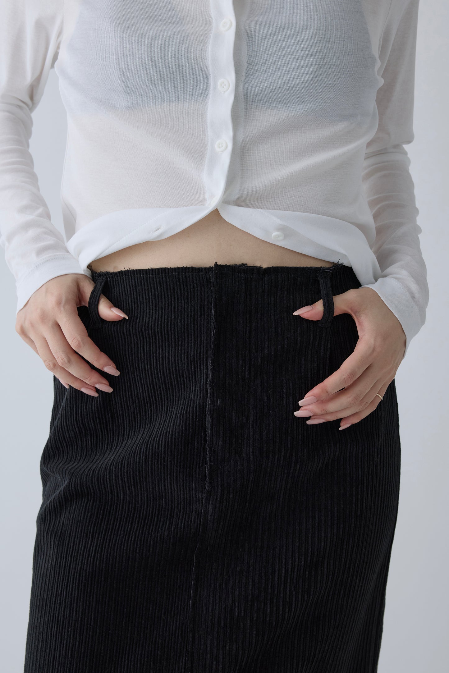 Zosma corduroy skirt