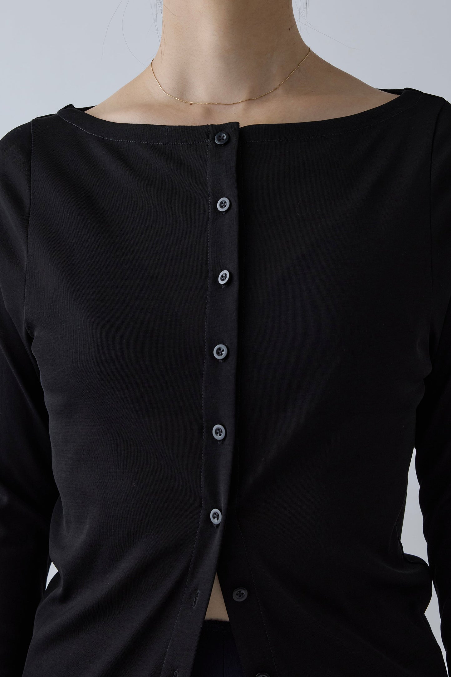 Kiffa 2way cardigan_Black