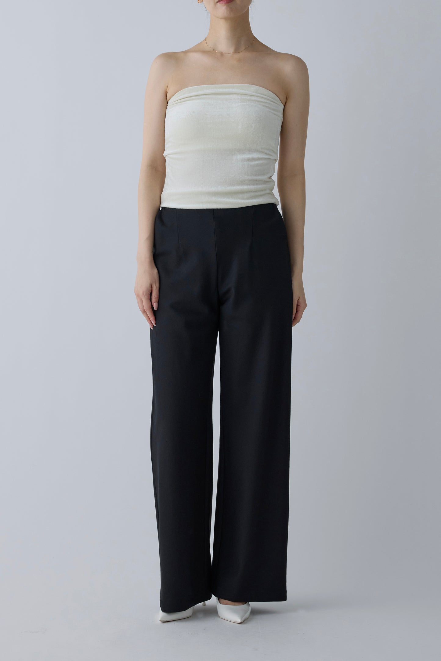 Menkent bare tops_White