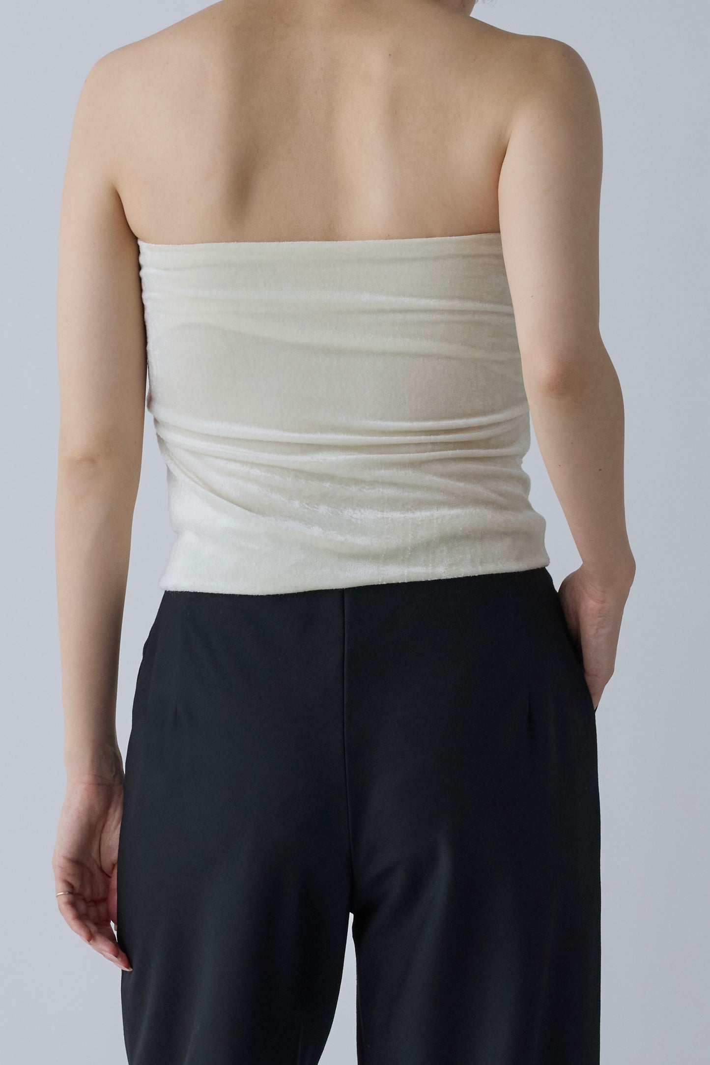 Menkent bare tops_White