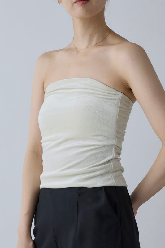 Menkent bare tops_White
