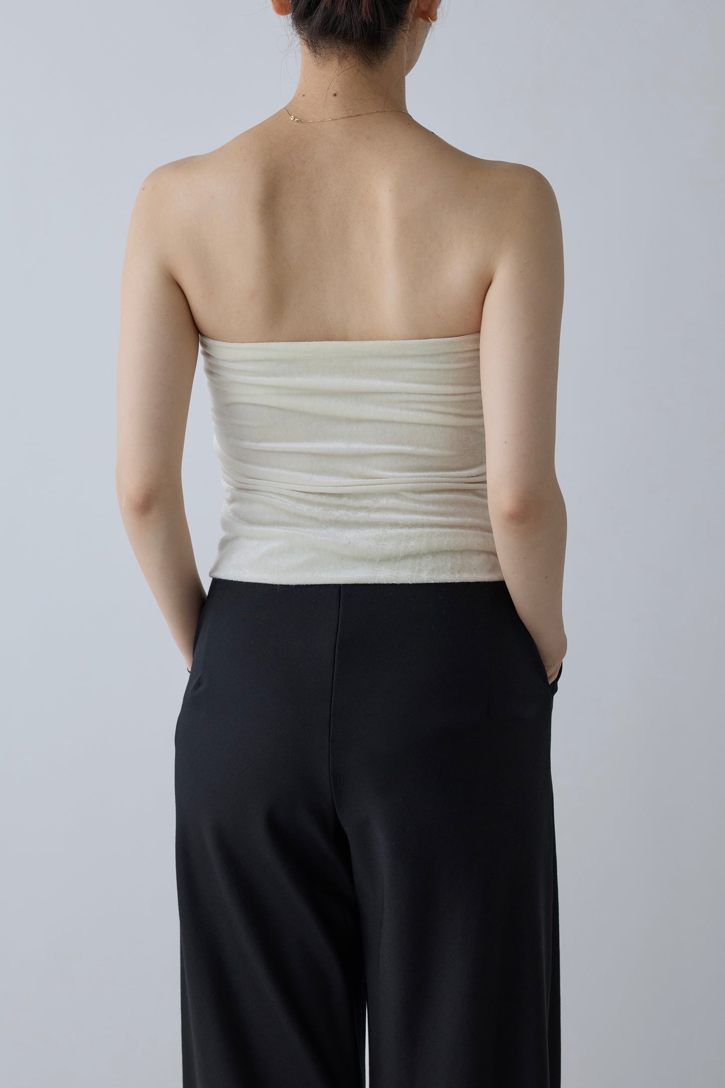 Menkent bare tops_White