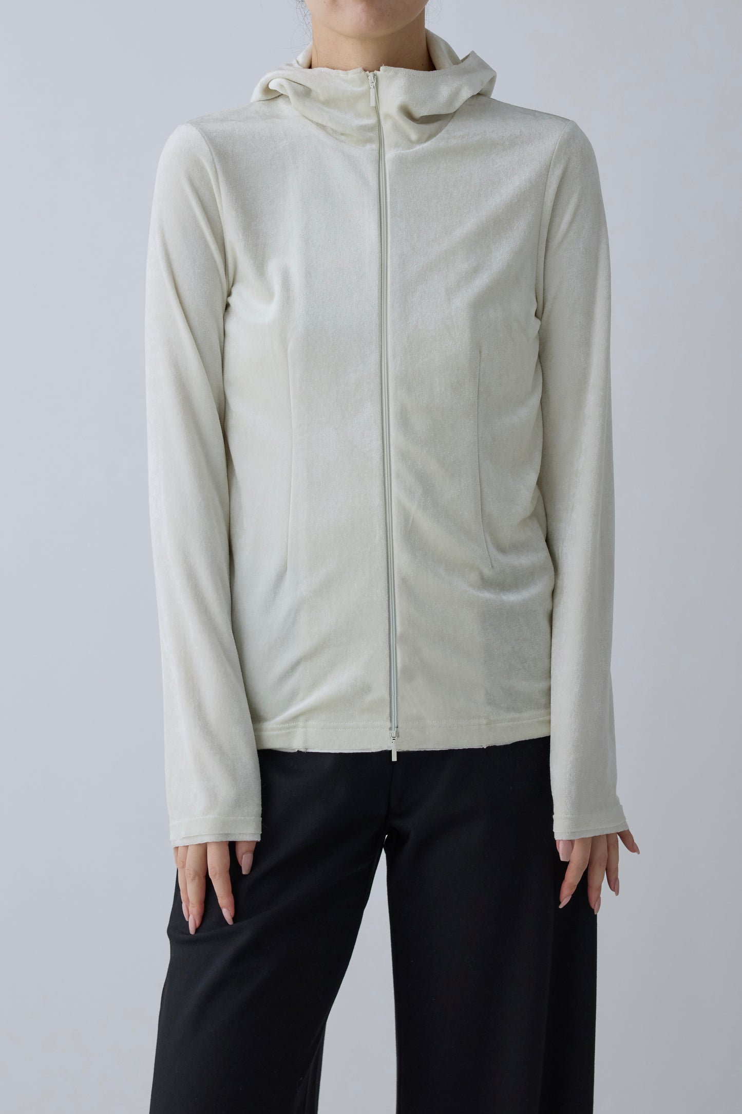 Menkent bare hoodie_white