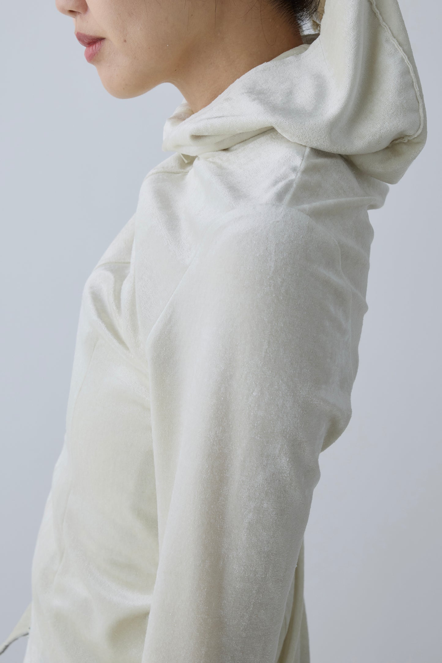 Menkent bare hoodie_white