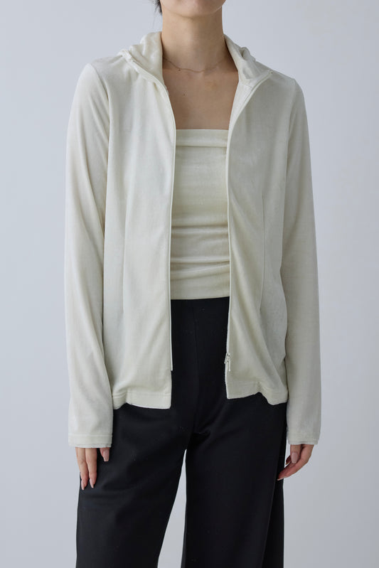 Menkent bare hoodie_white