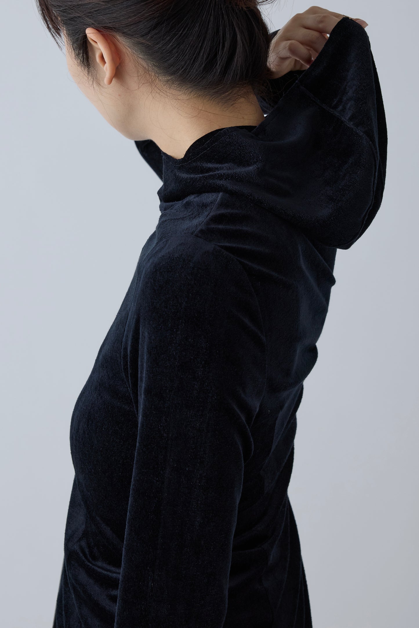 Menkent bare hoodie_black