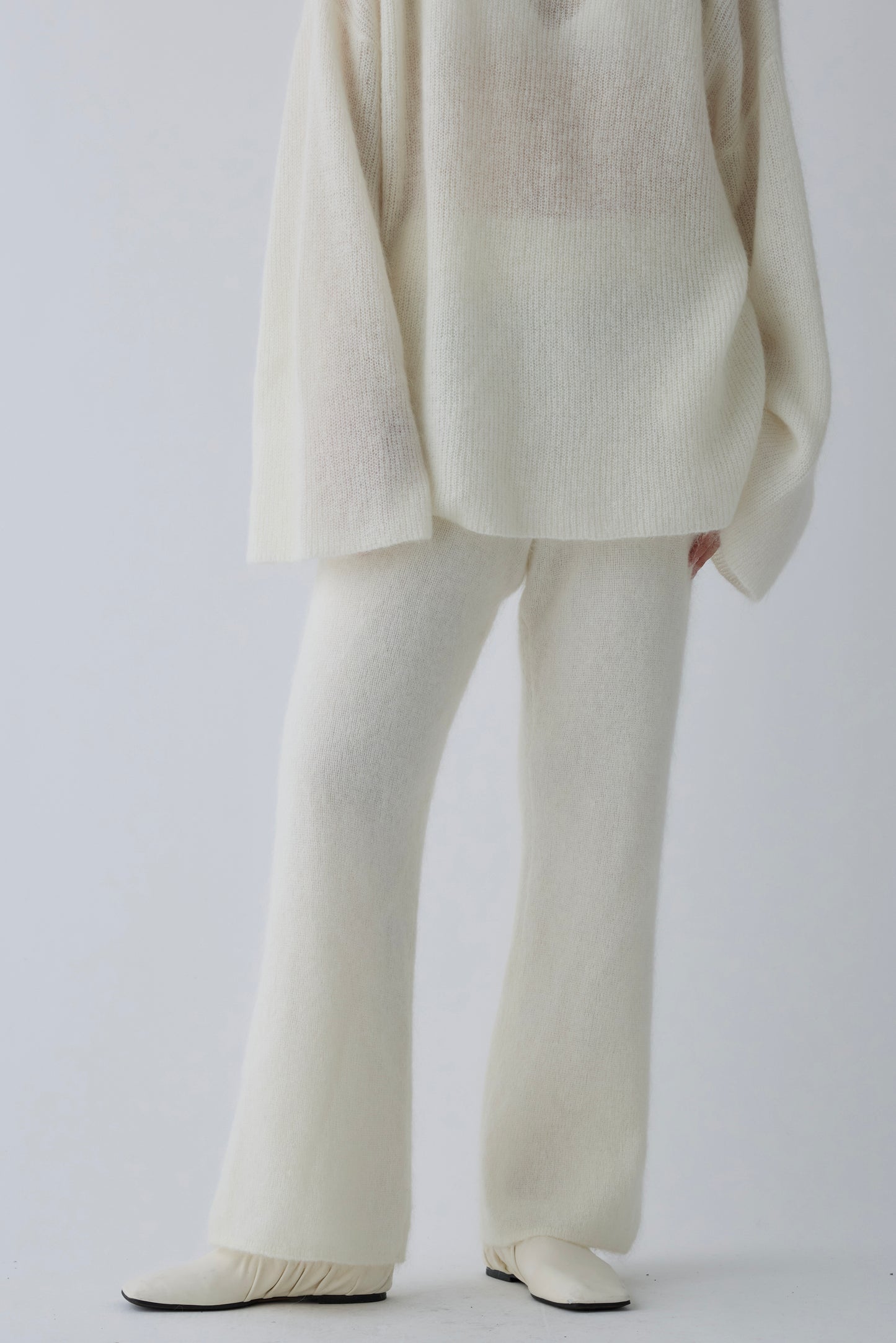 Alioth mohair pullover_white