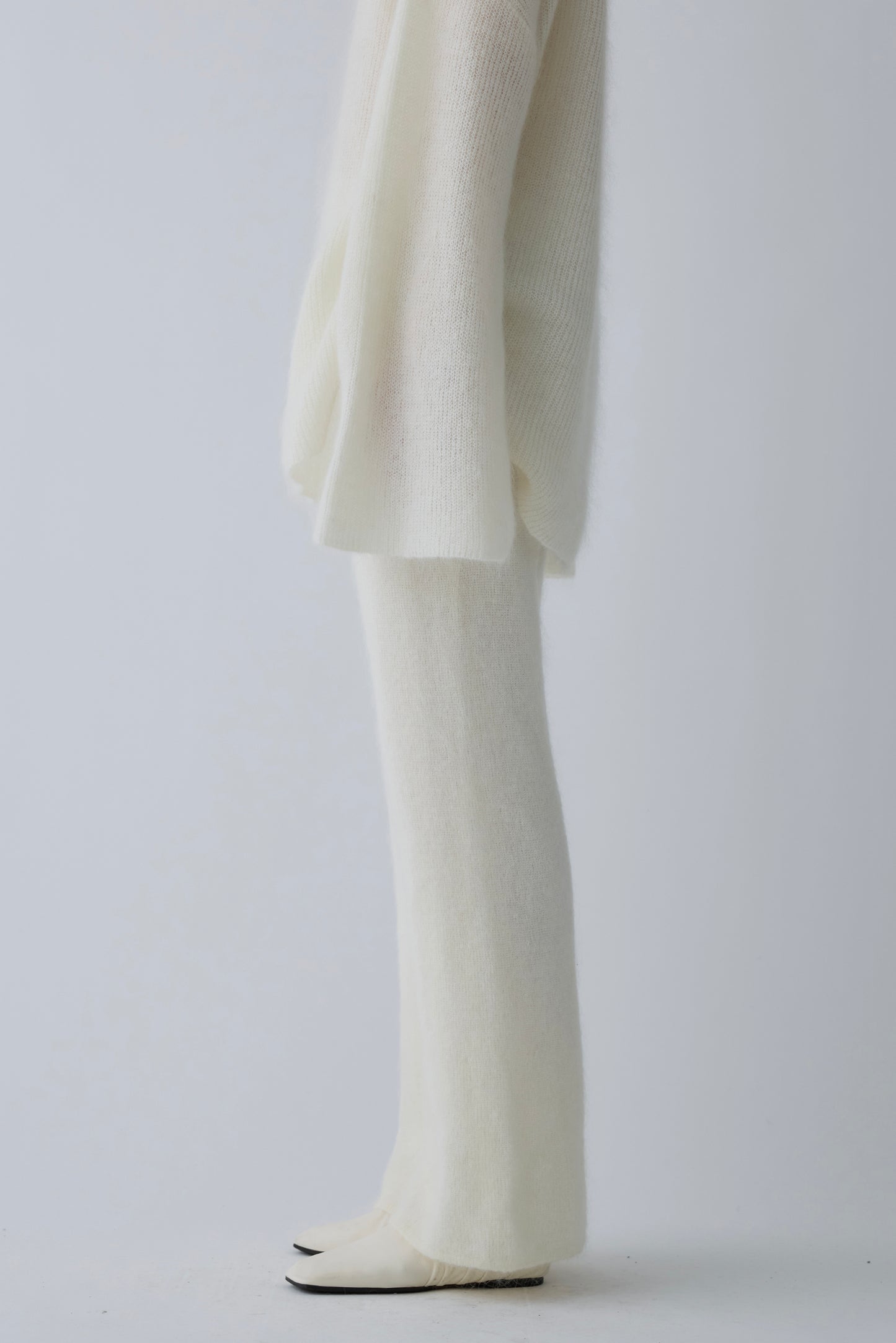 Alioth mohair pullover_white