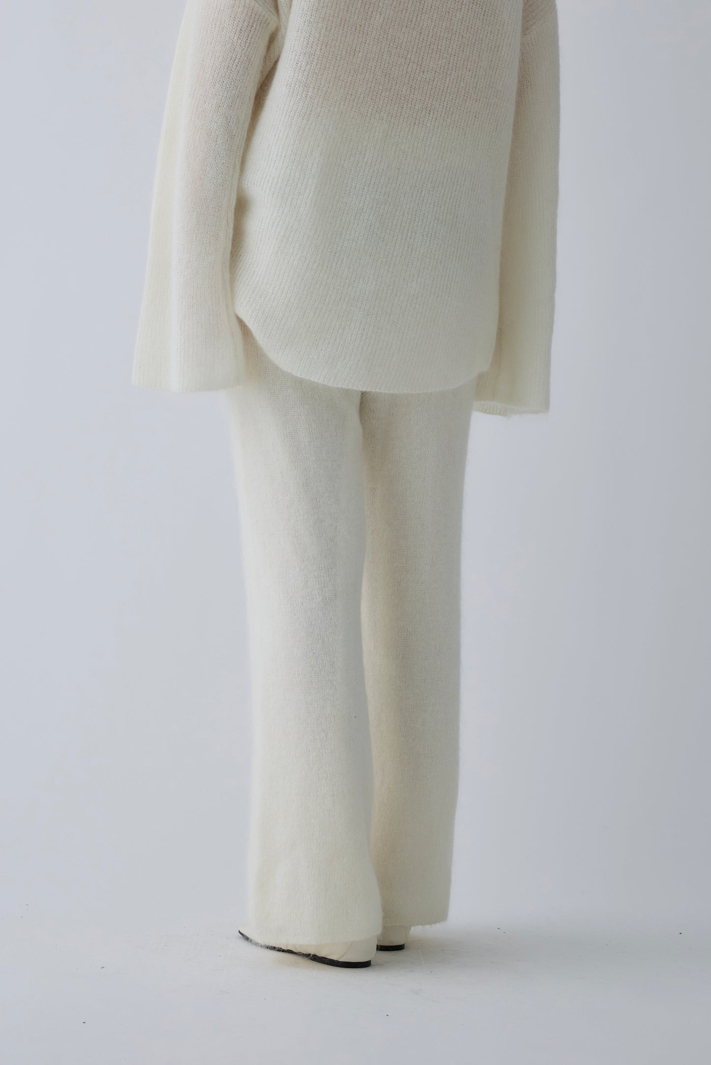 Alioth mohair pullover_white