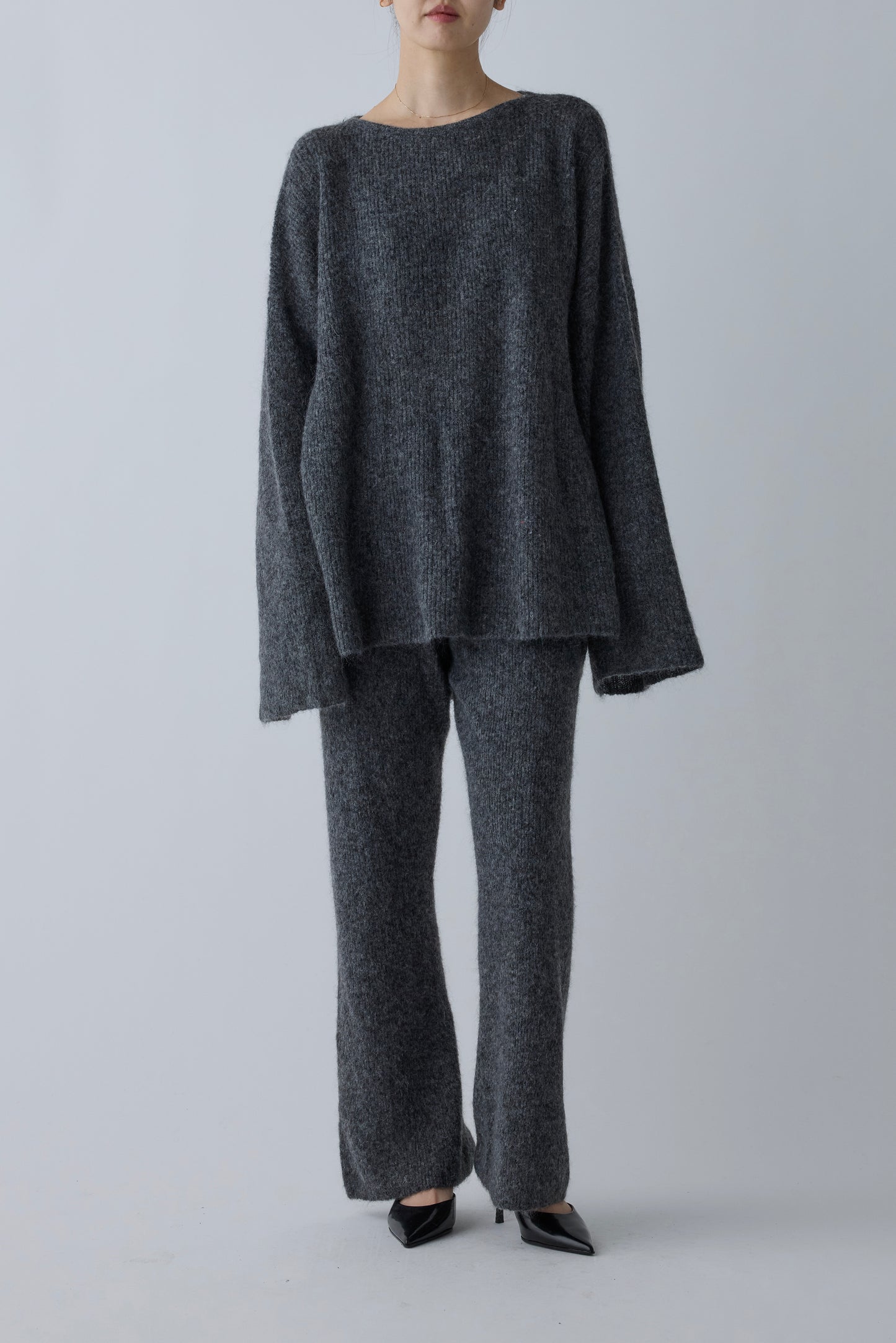 Alioth mohair pullover_gray