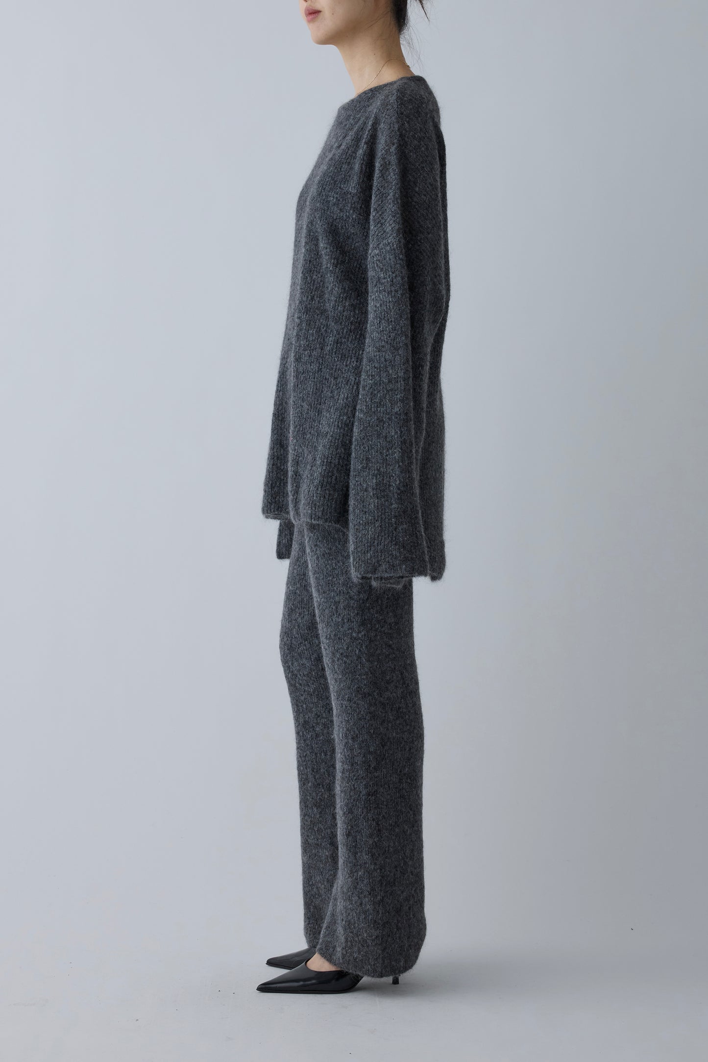 Alioth mohair pullover_gray