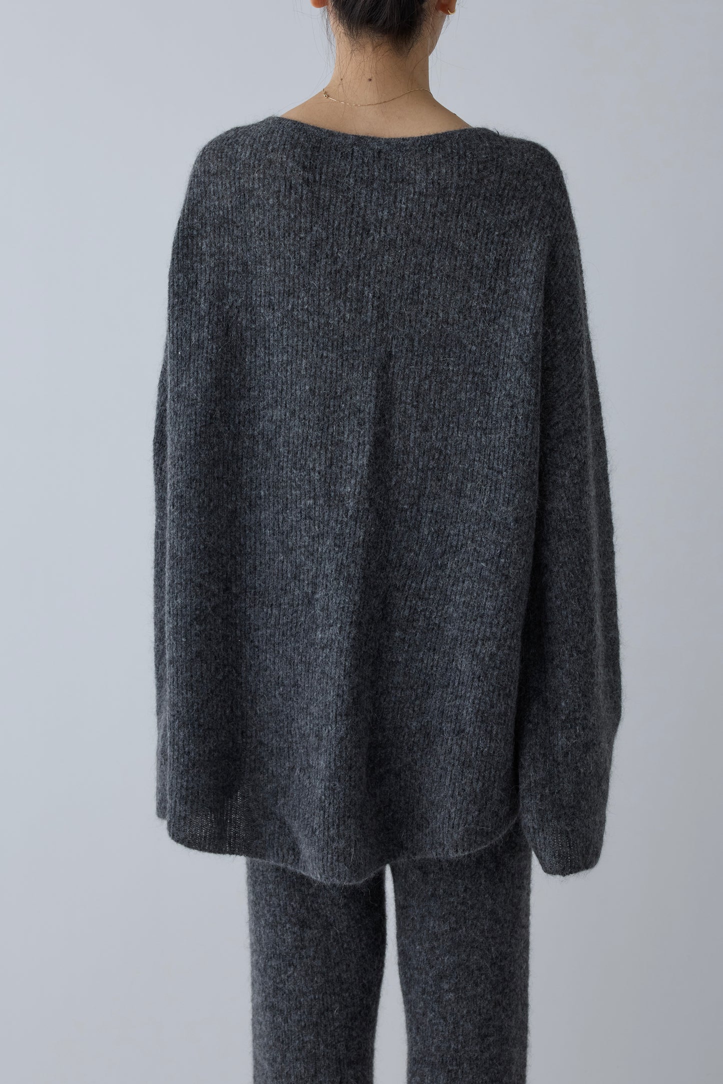 Alioth mohair pants _ gray