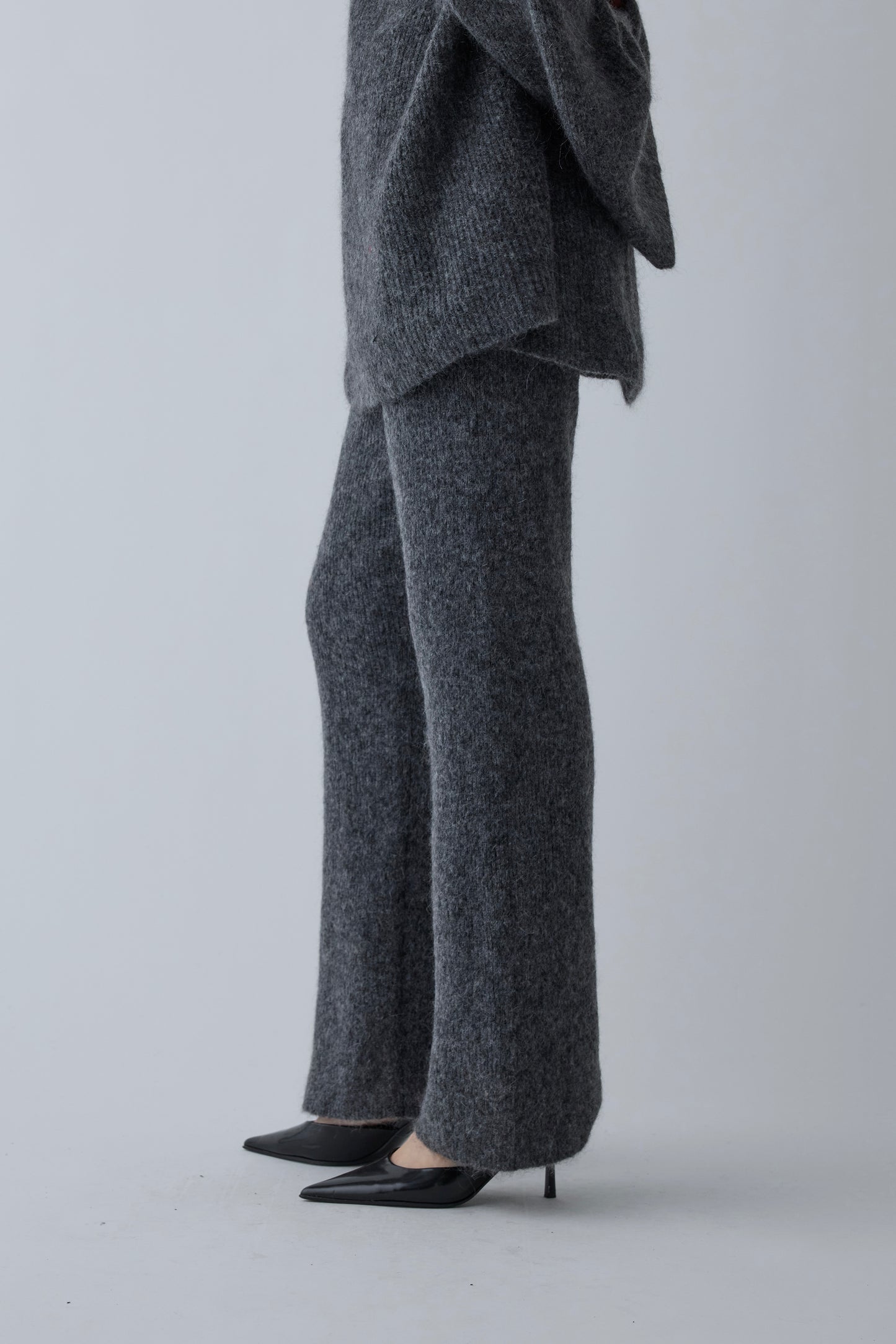 Alioth mohair pants _ gray