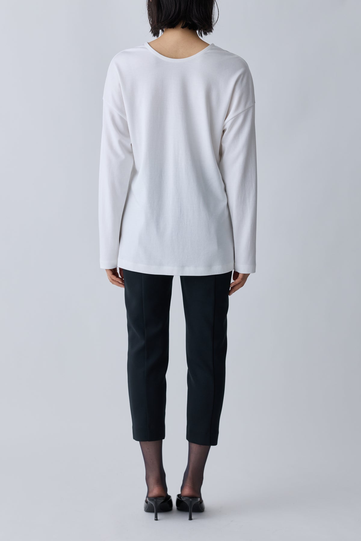 Nekkar 2way L/S tee_white