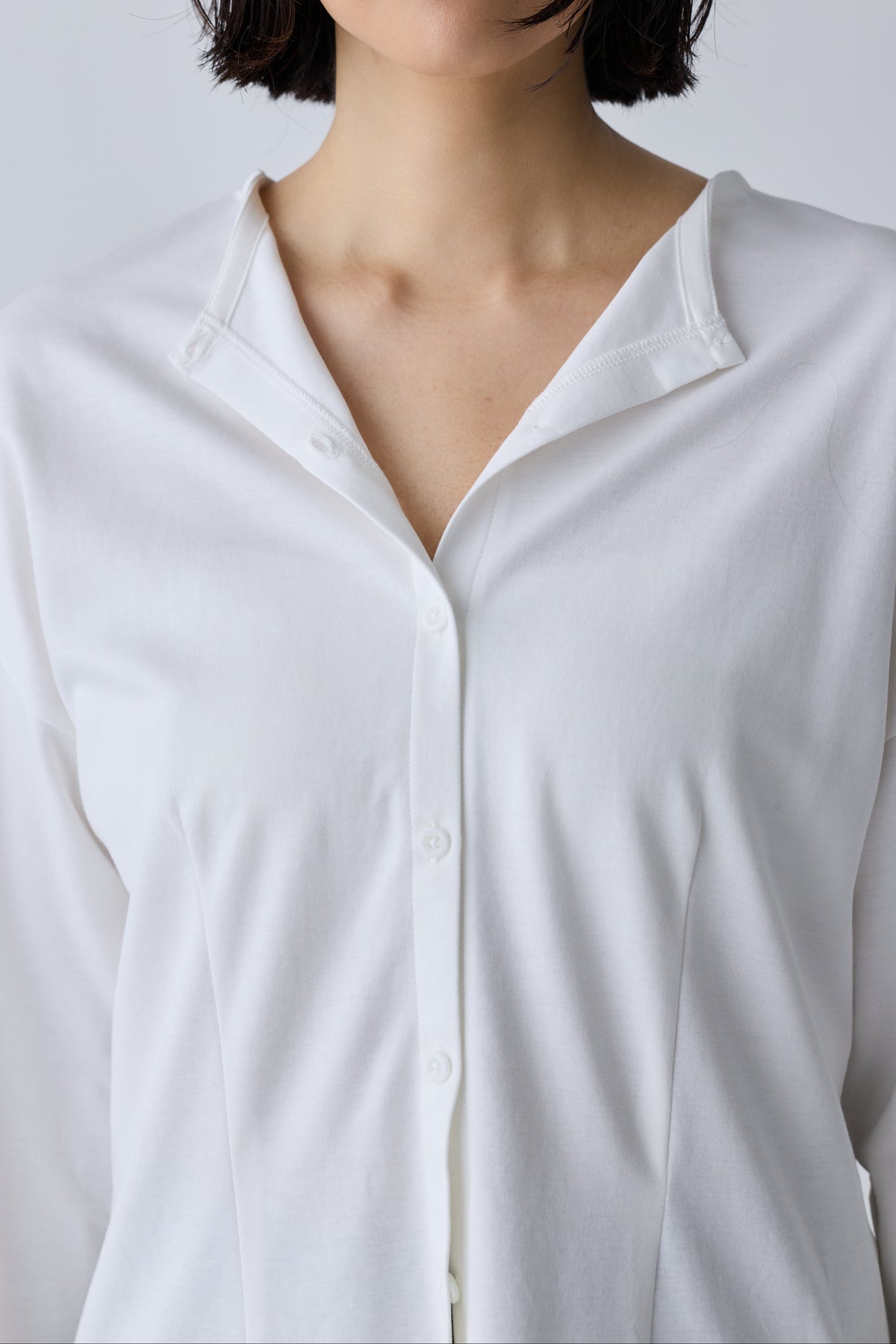 Nekkar 2way L/S tee_white