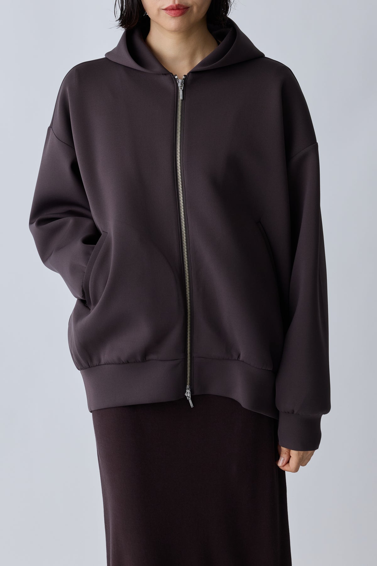 Kraz big hoodie_brown