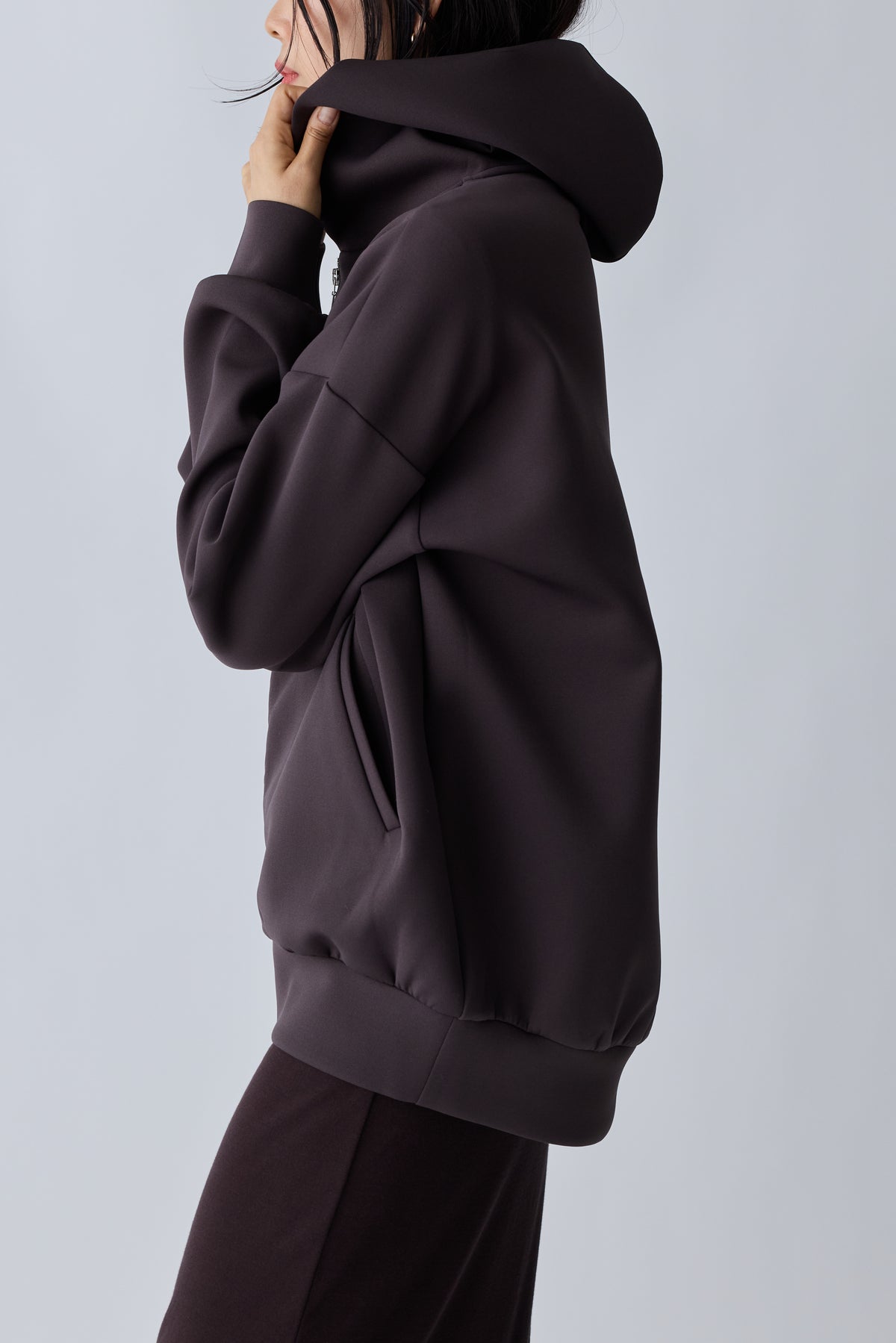 Kraz big hoodie_brown