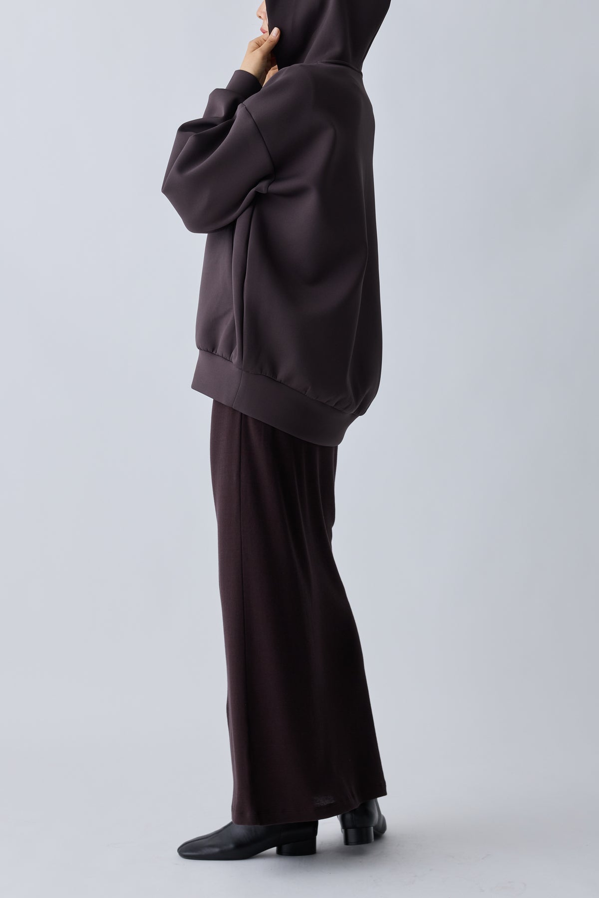 Kraz big hoodie_brown