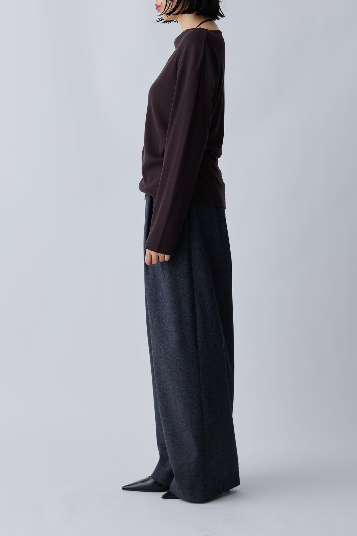 Scheat 2way tops_brown