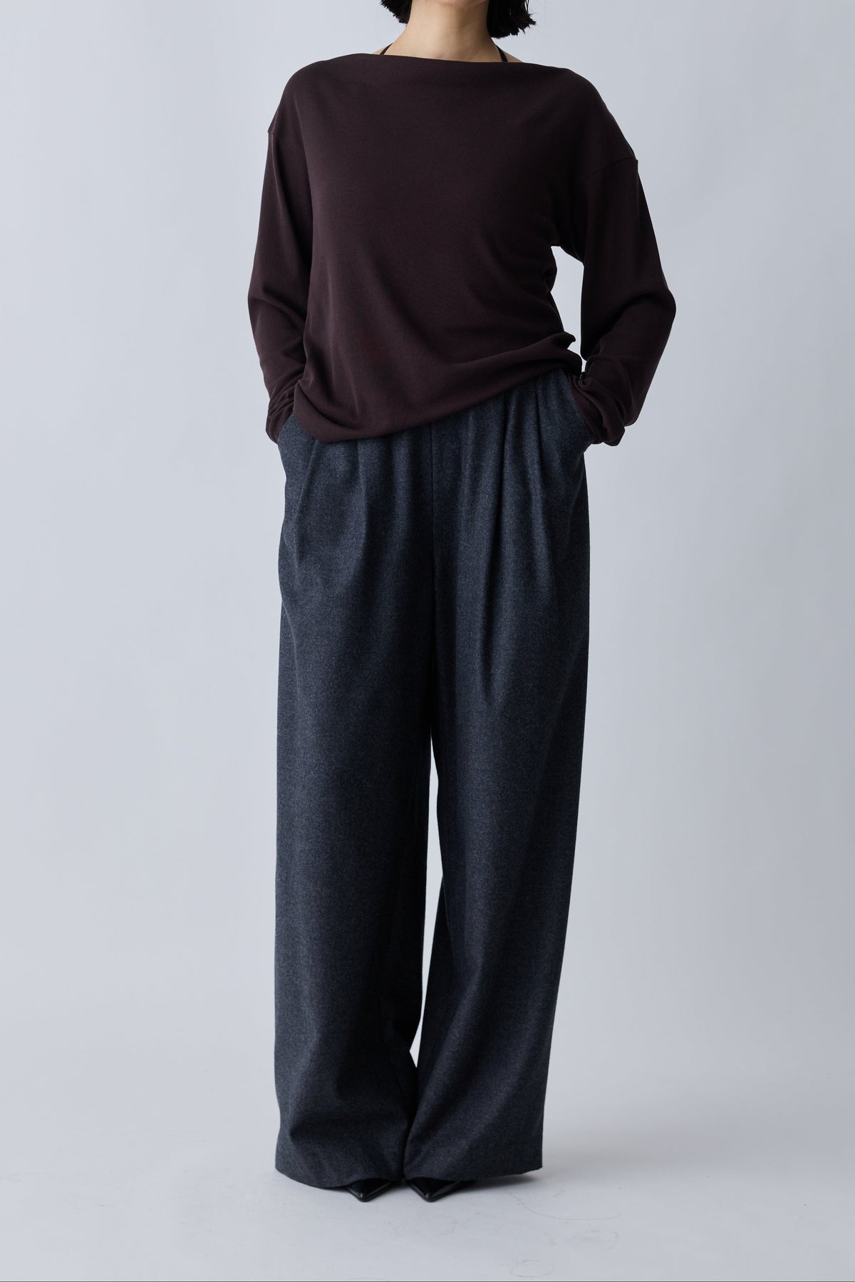 Scheat 2way tops_brown