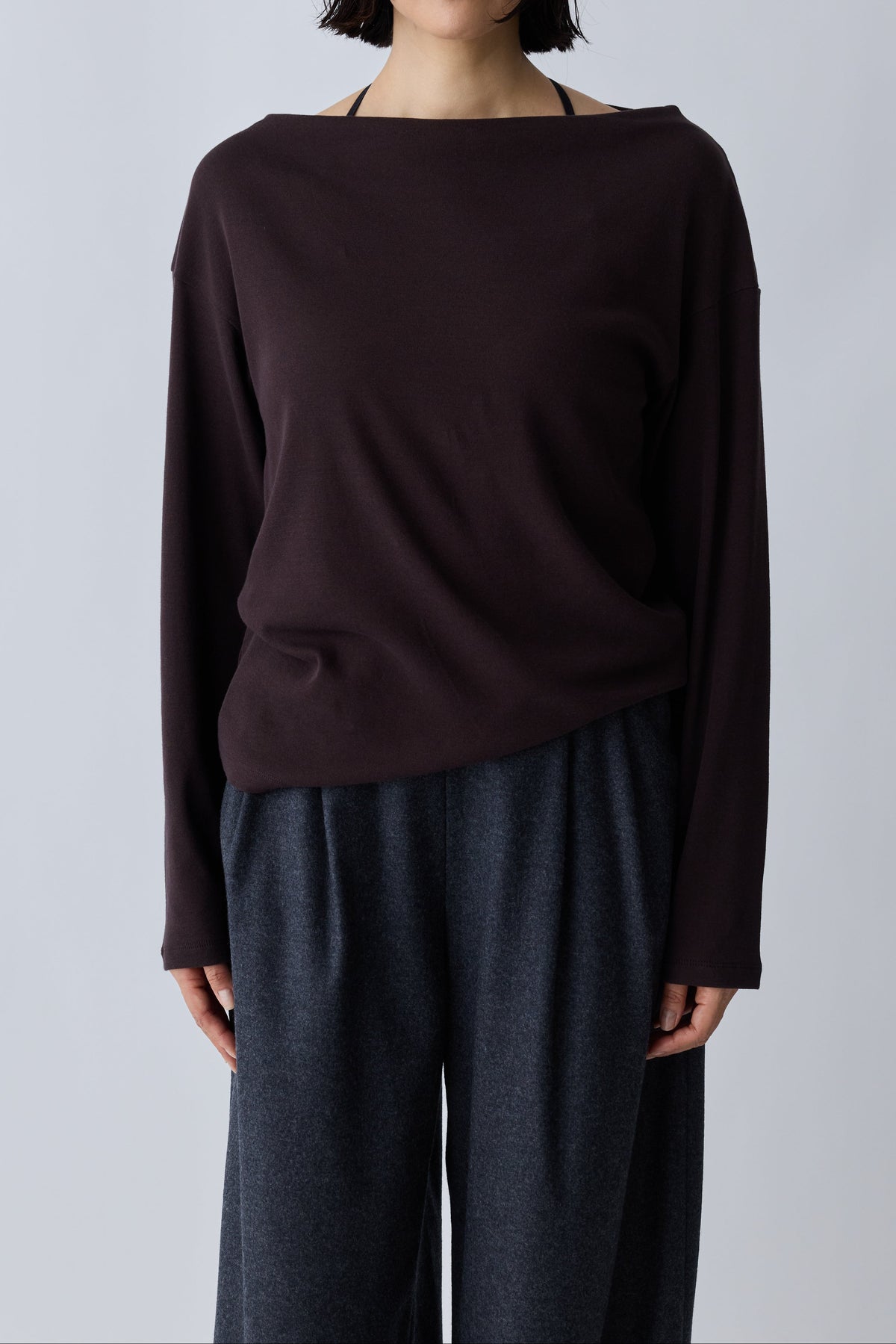 Scheat 2way tops_brown