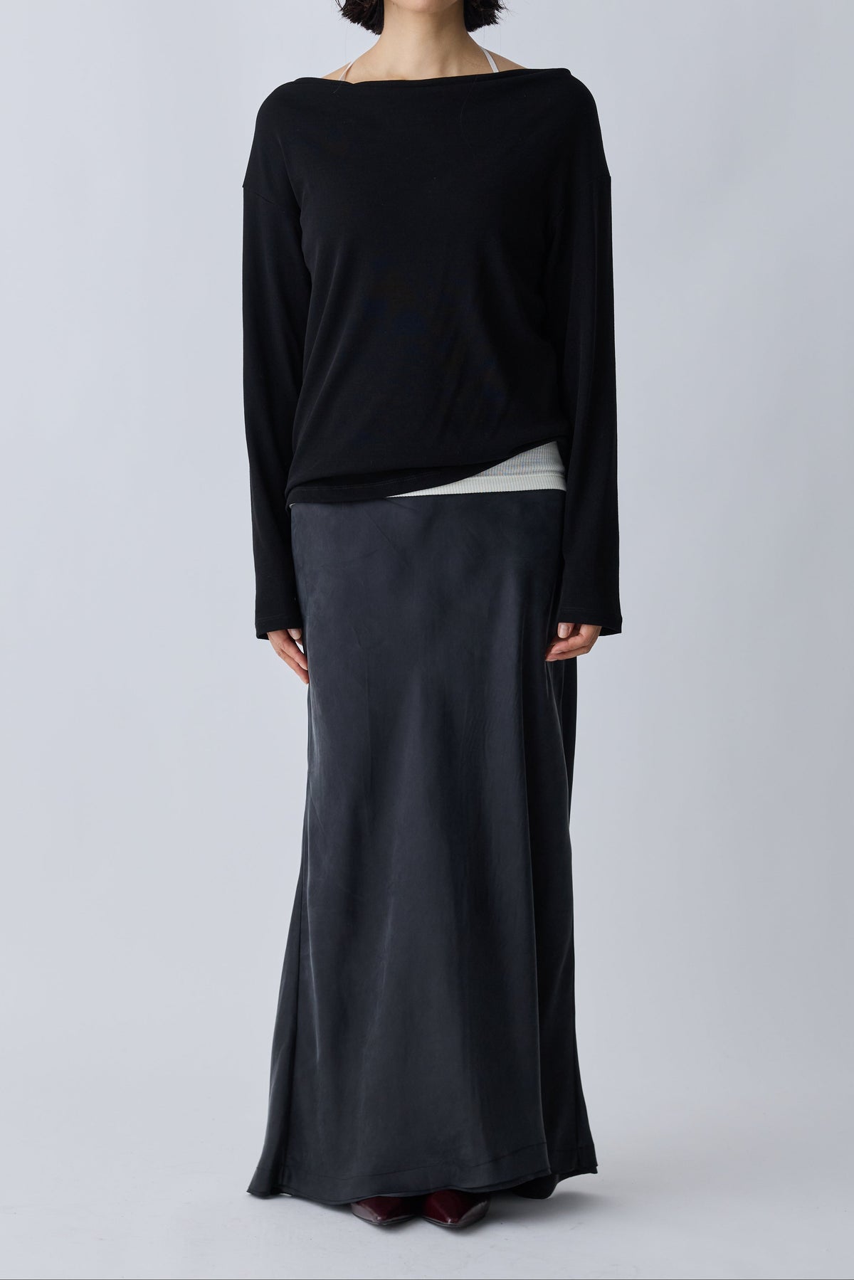 Scheat 2way tops_black