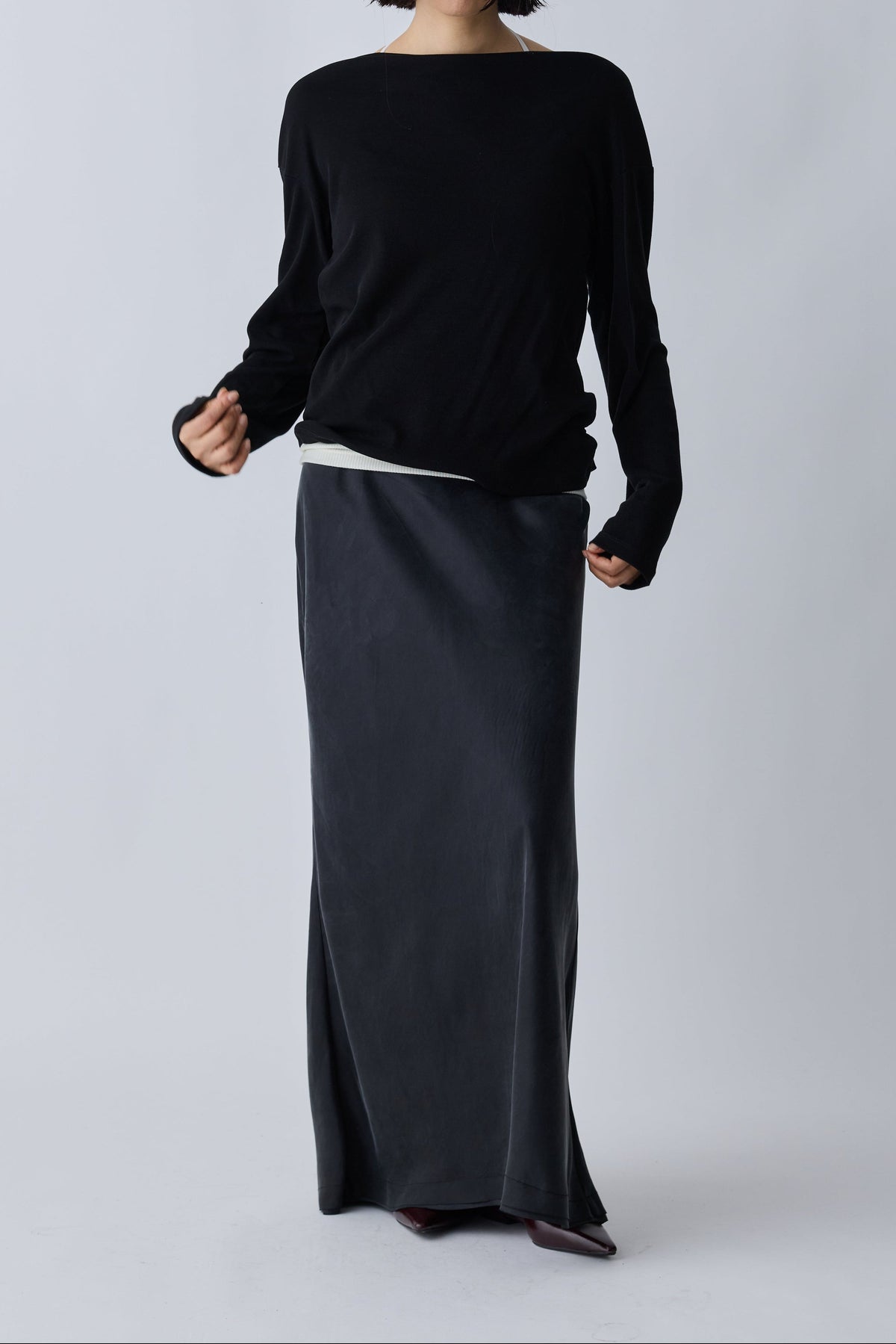 Scheat 2way tops_black