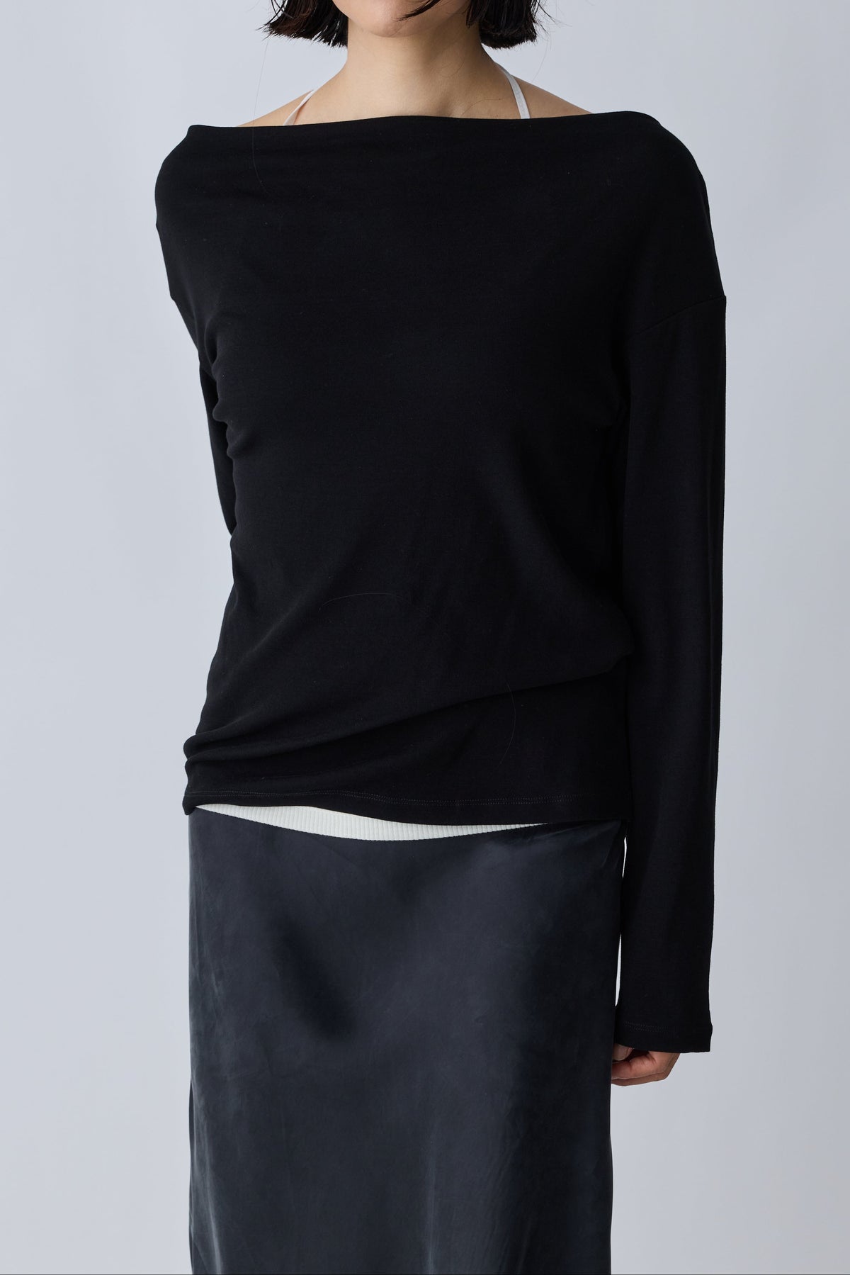 Scheat 2way tops_black