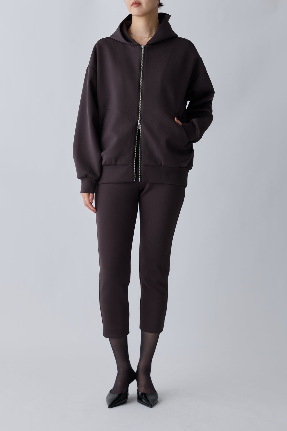 Kraz ankle pants_brown