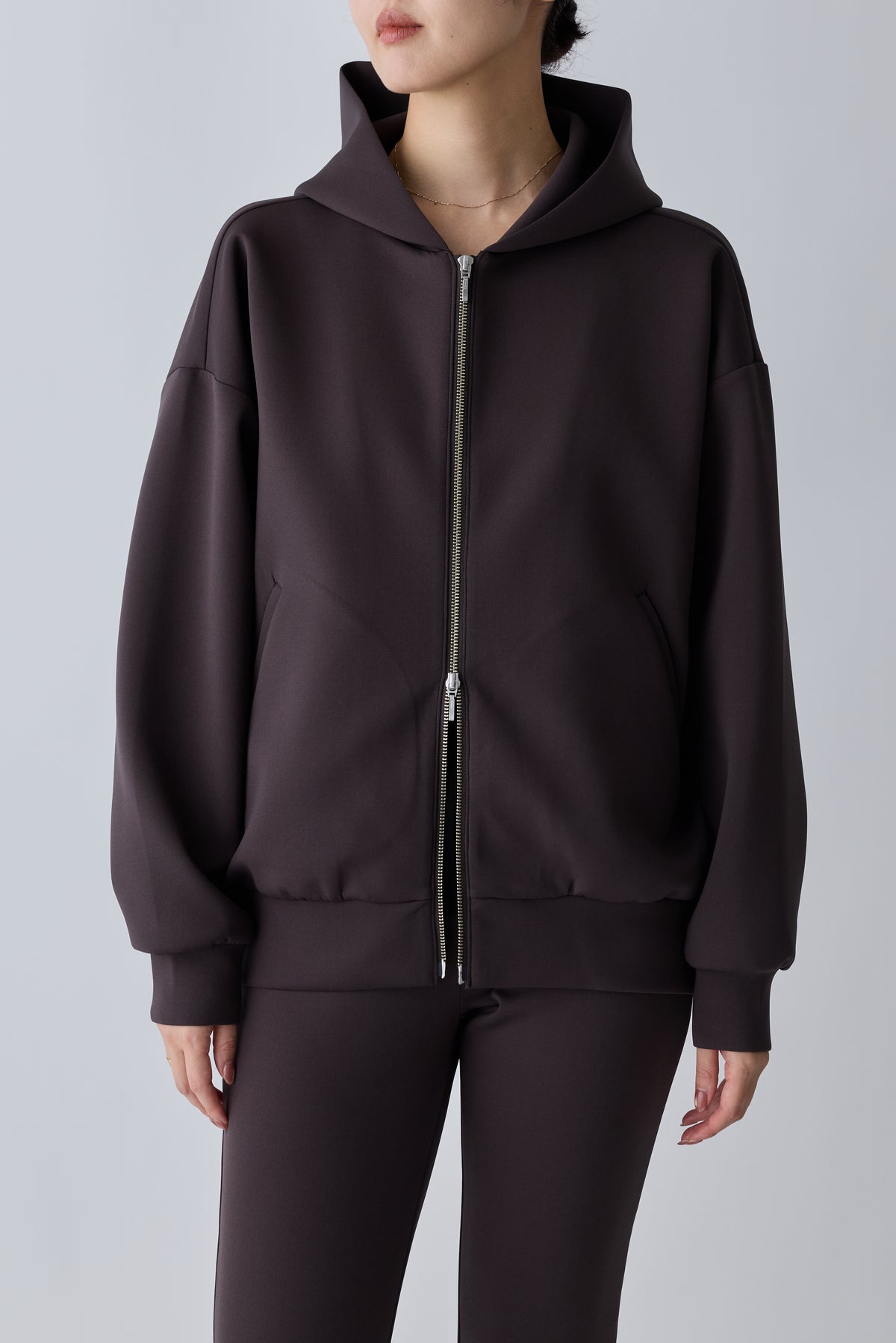 Kraz big hoodie_brown